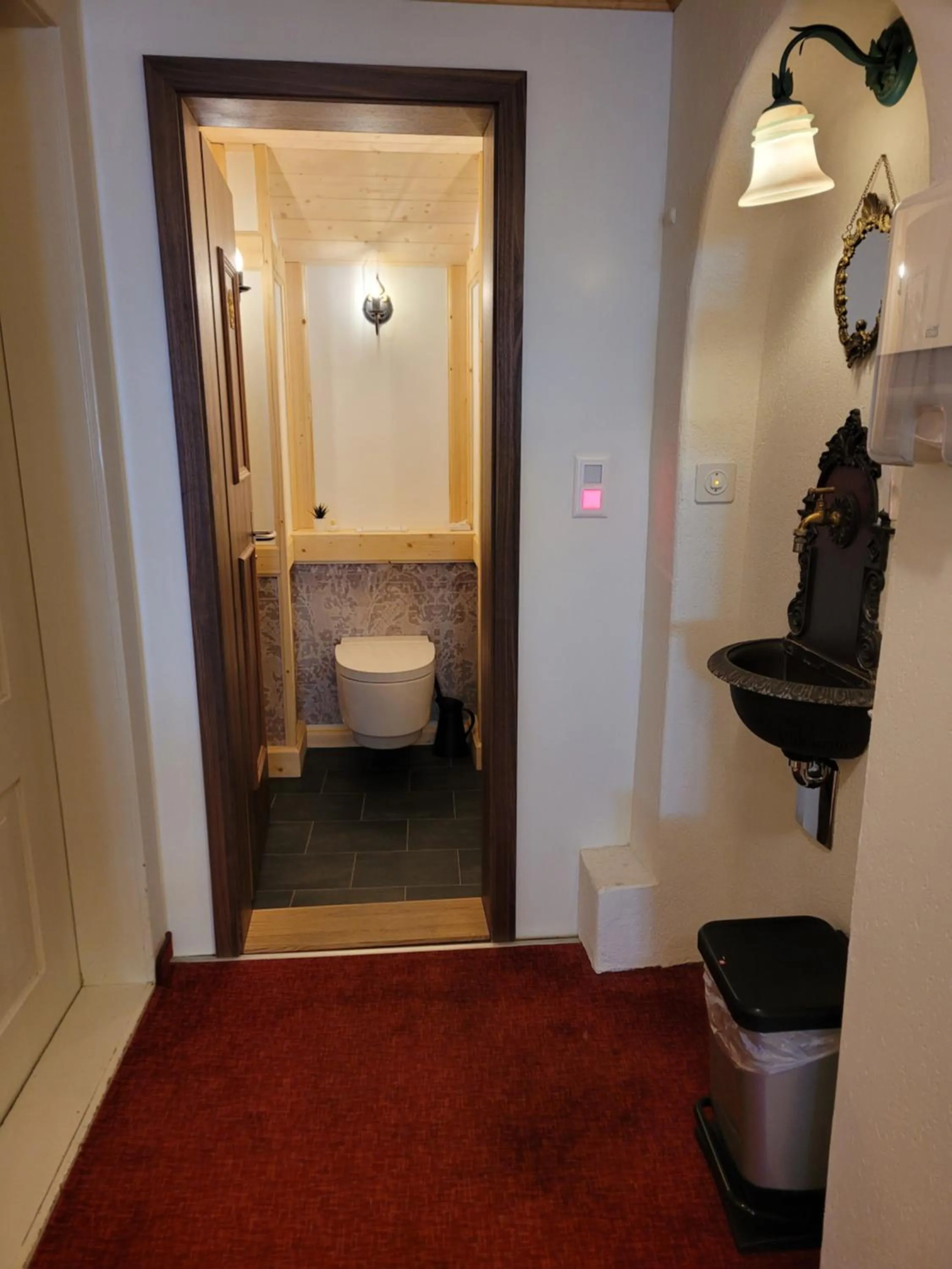 Toilet in Zunfthaus zur Rebleuten