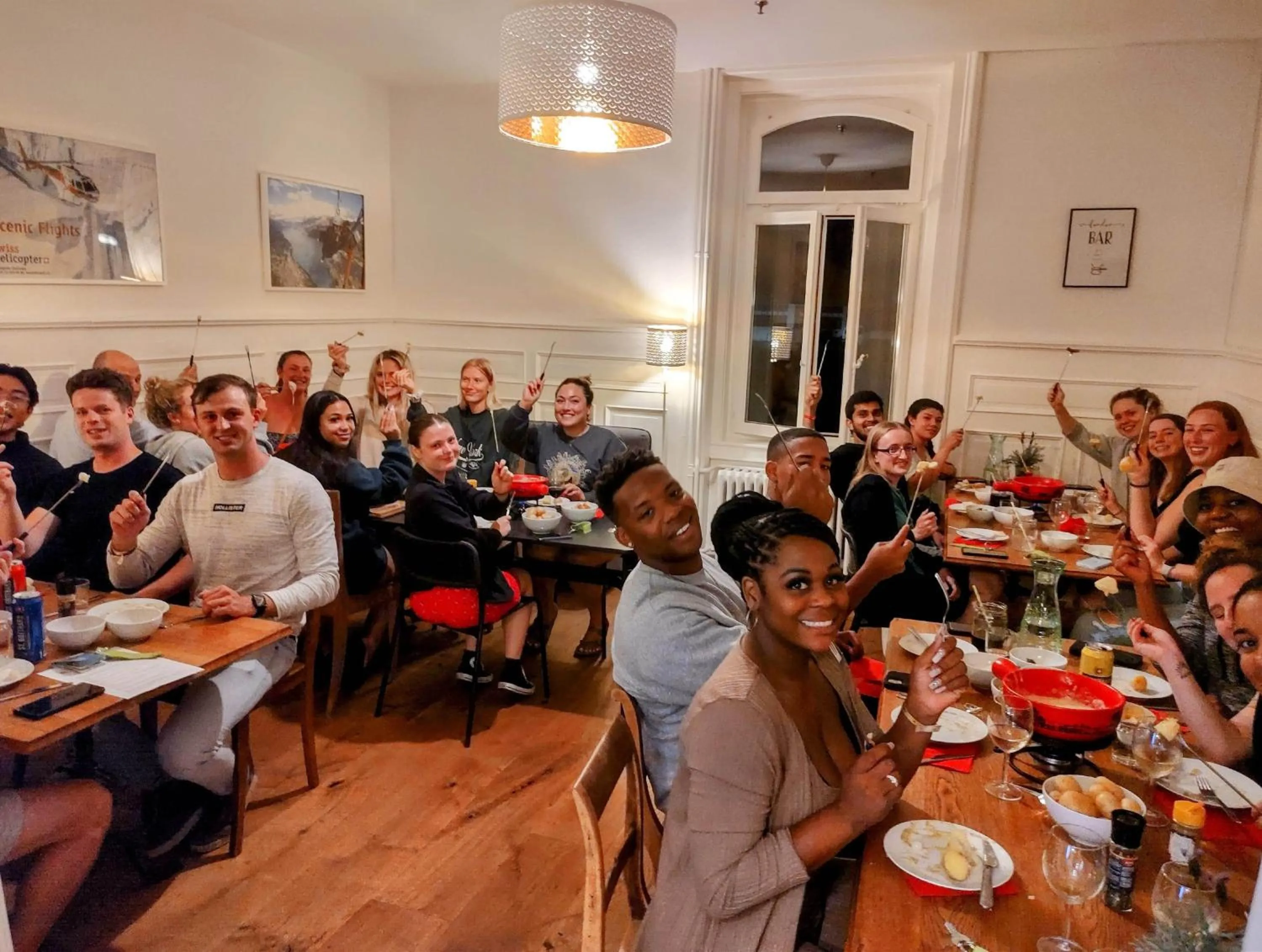 Restaurant/places to eat in Adventure Hostel Interlaken