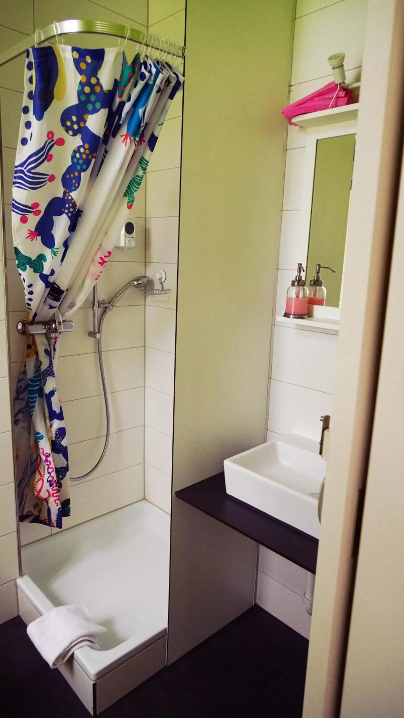 Shower in Adventure Hostel Interlaken