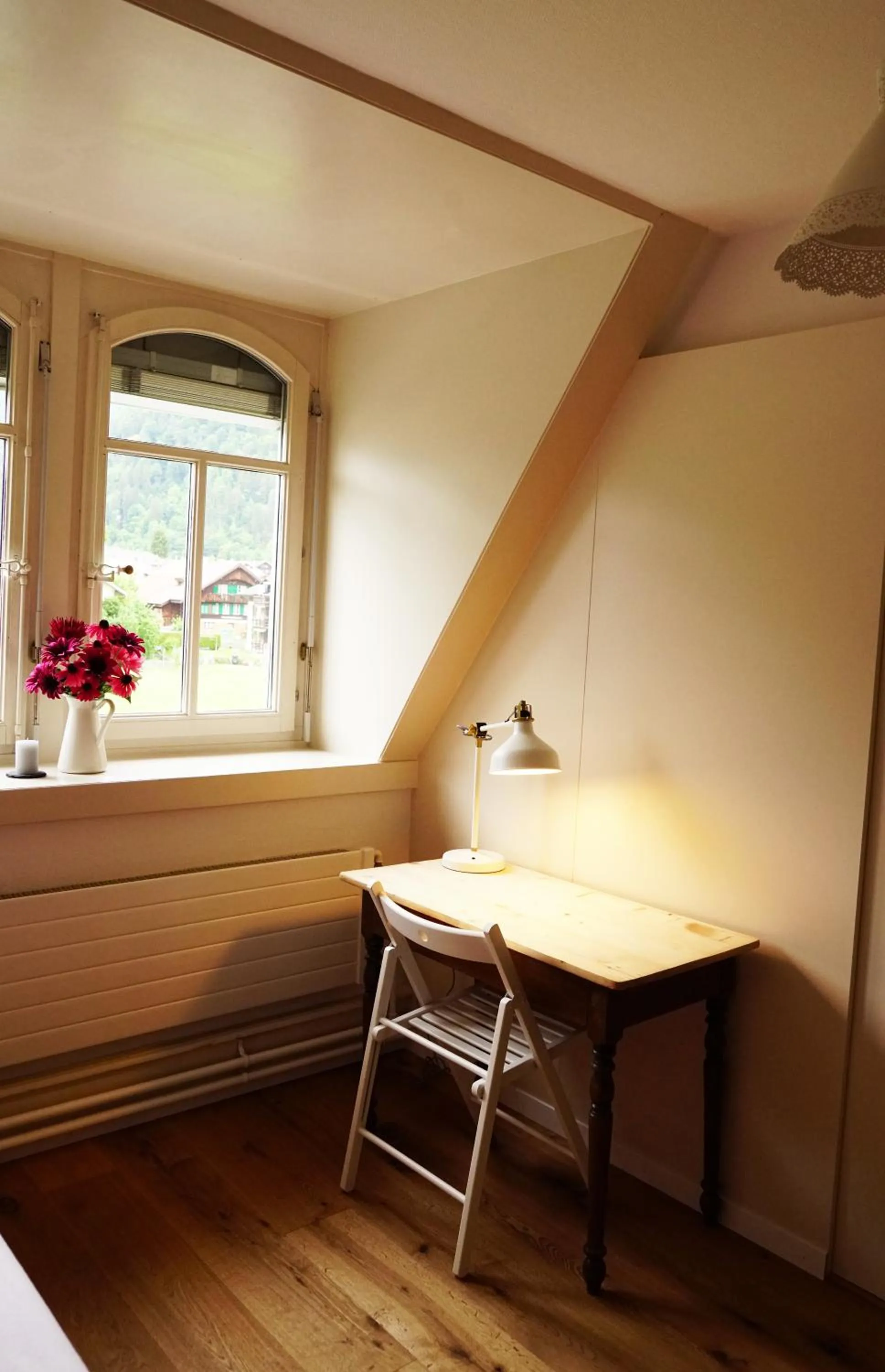Seating area in Adventure Hostel Interlaken