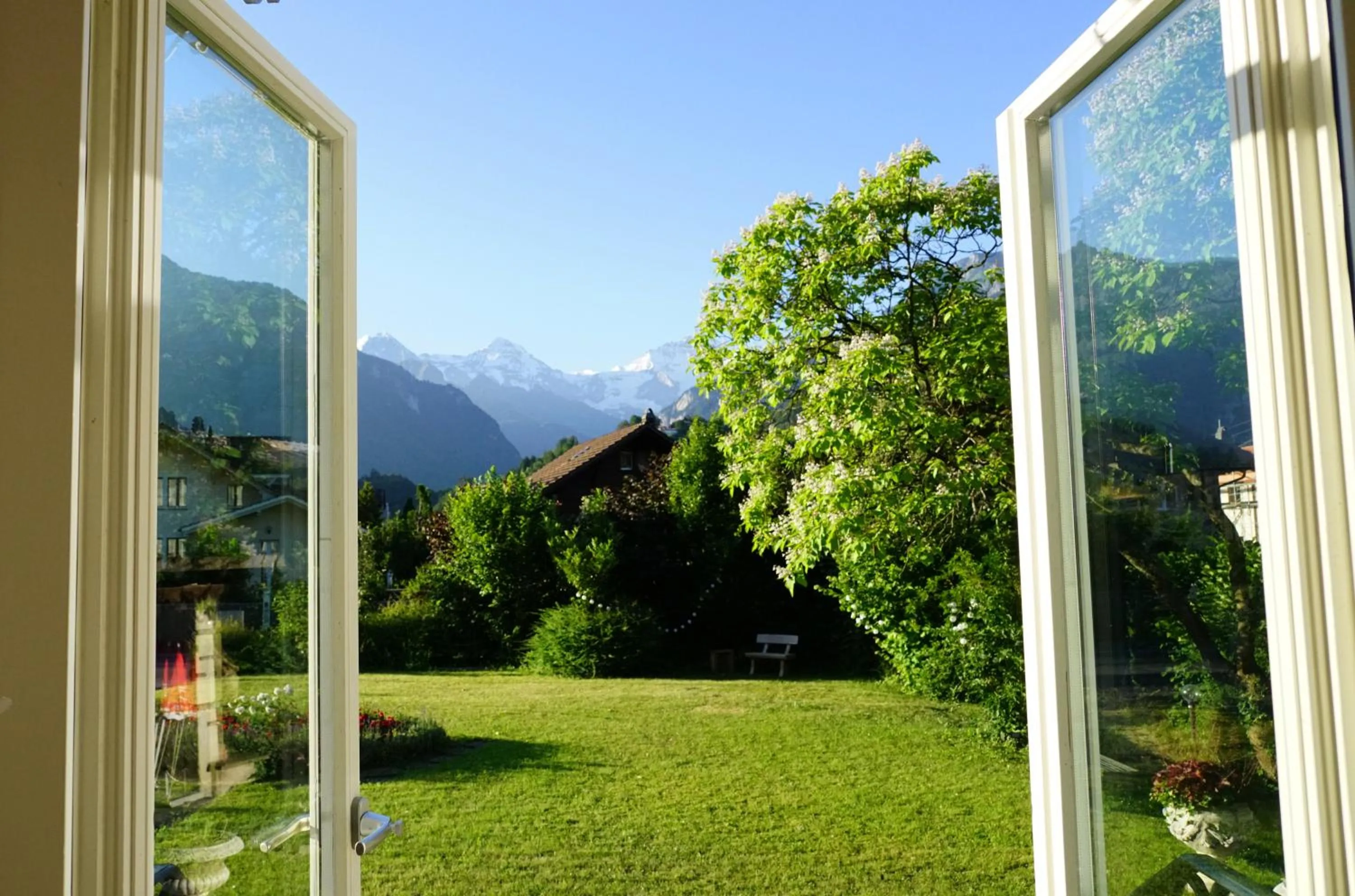 Natural landscape in Adventure Hostel Interlaken