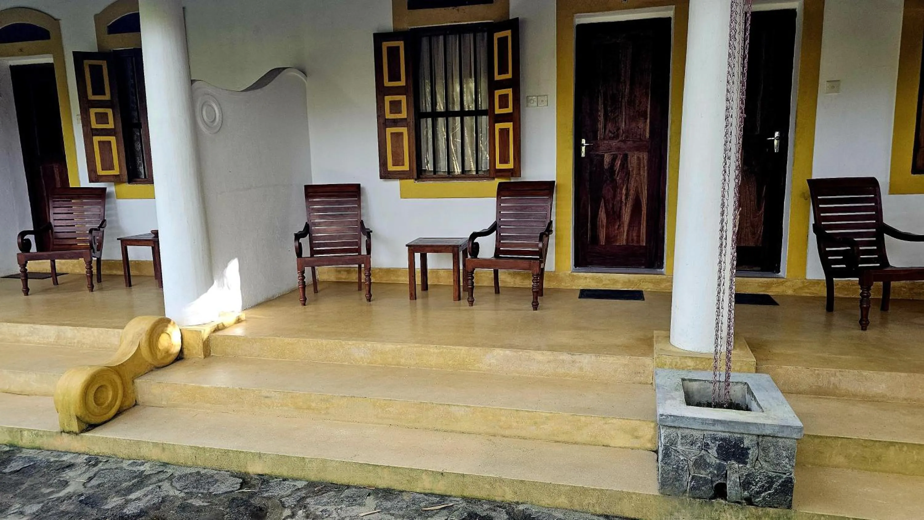 Property building in Nooit Gedacht Heritage Hotel (Original Dutch Governors House)