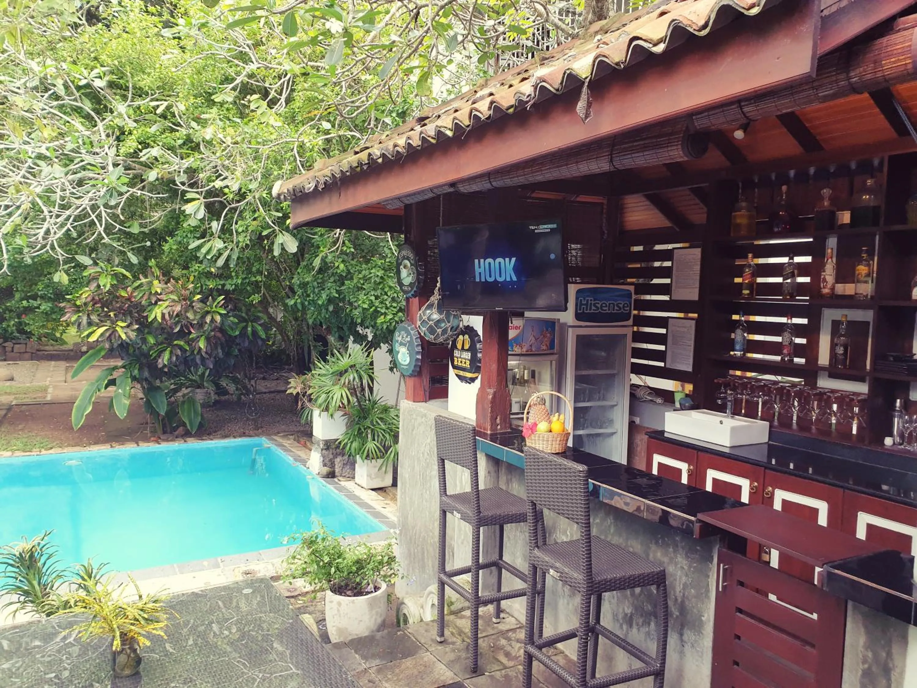 Lounge or bar in Nooit Gedacht Heritage Hotel (Original Dutch Governors House)