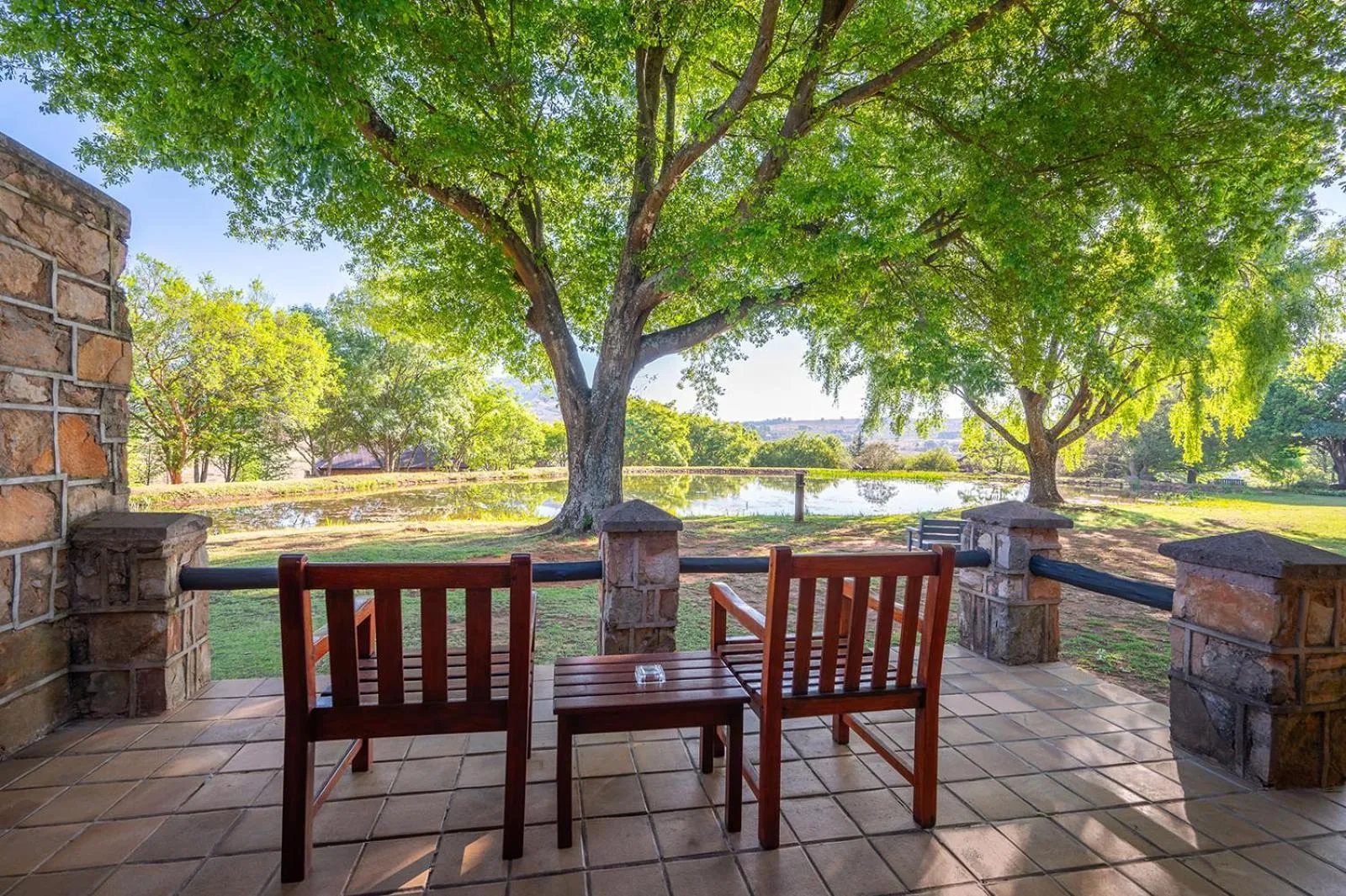Patio in Walkersons Hotel & Spa