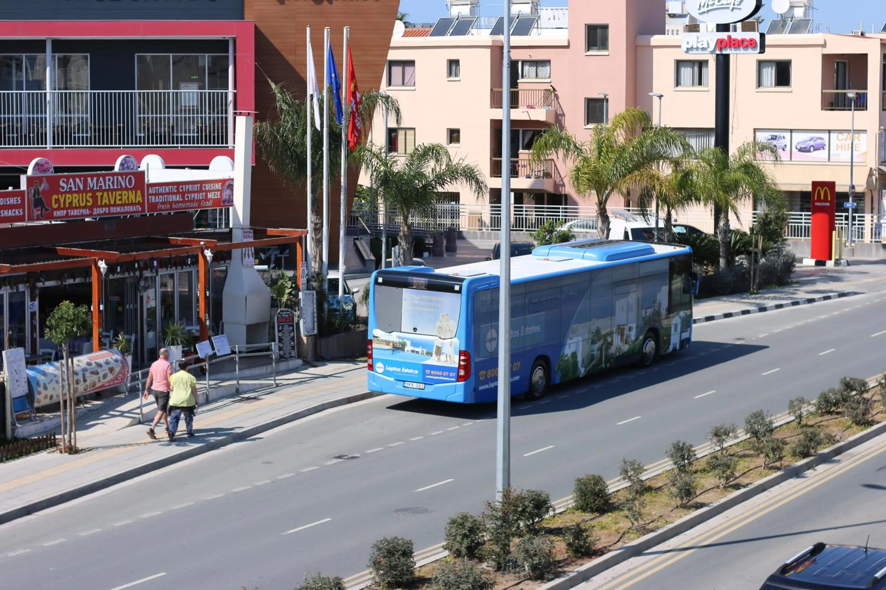 Street view in King's Hotel