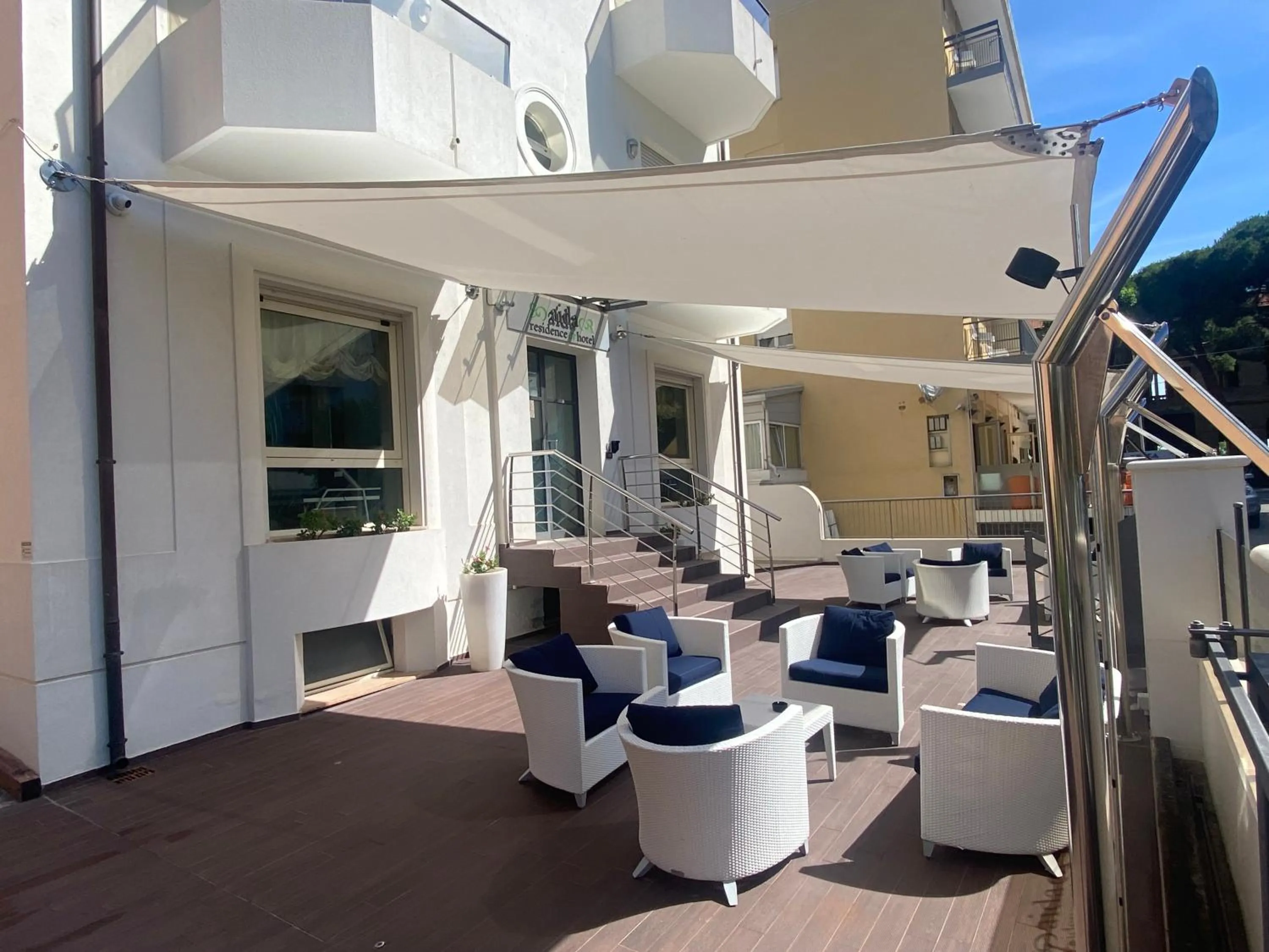 Inner courtyard view in Residence Aida