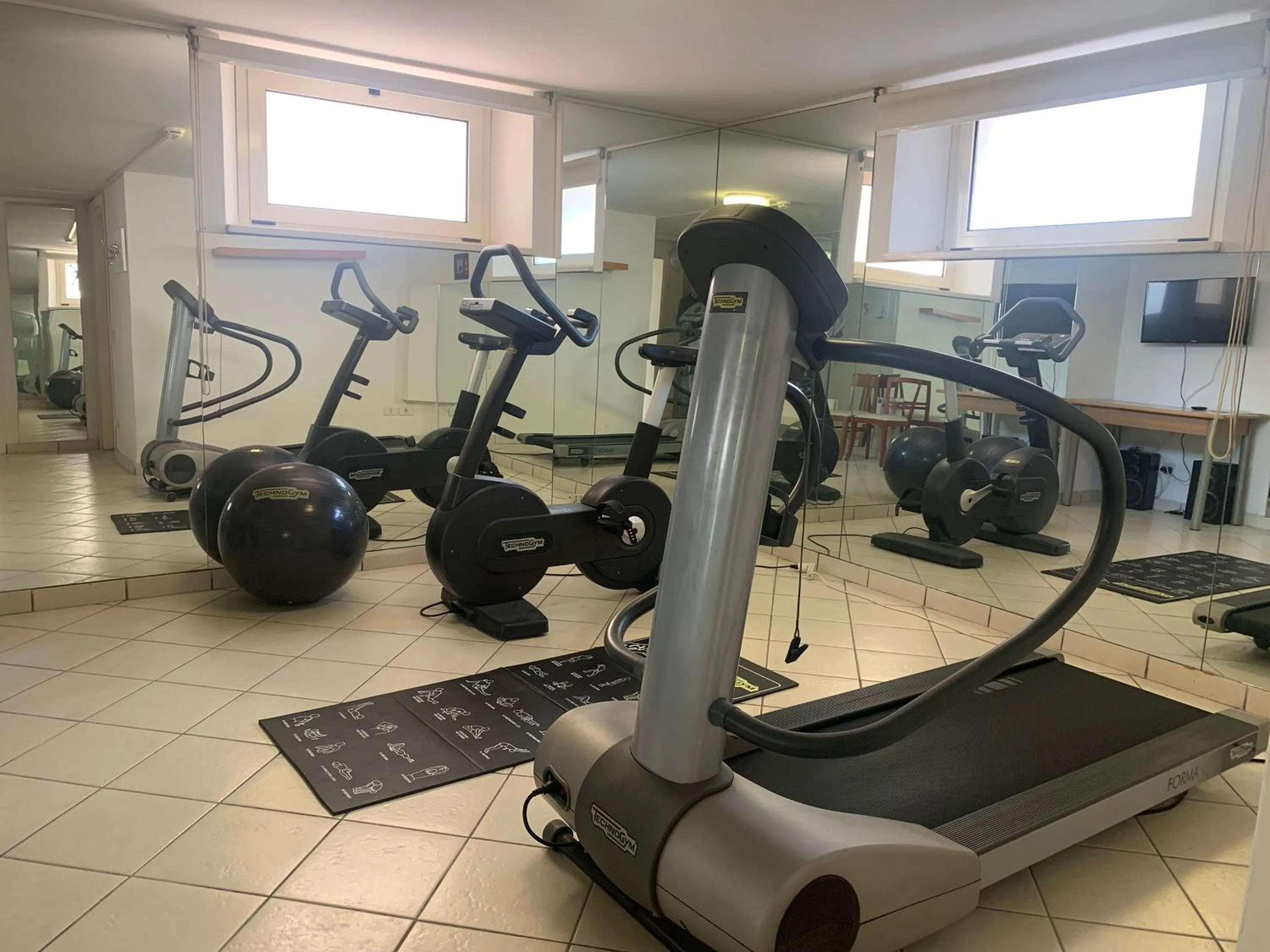 Fitness centre/facilities in Residence Aida