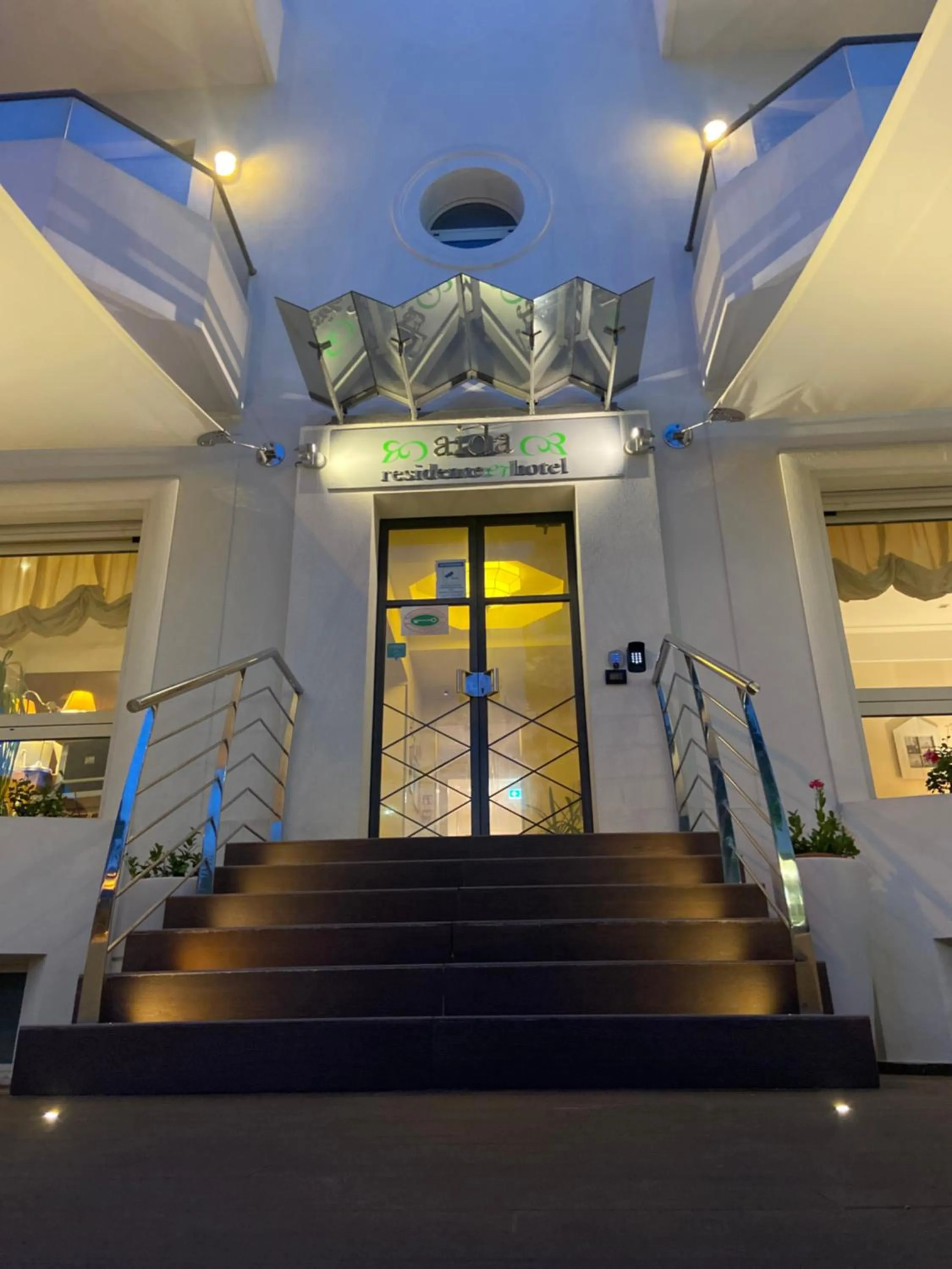 Facade/entrance in Residence Aida