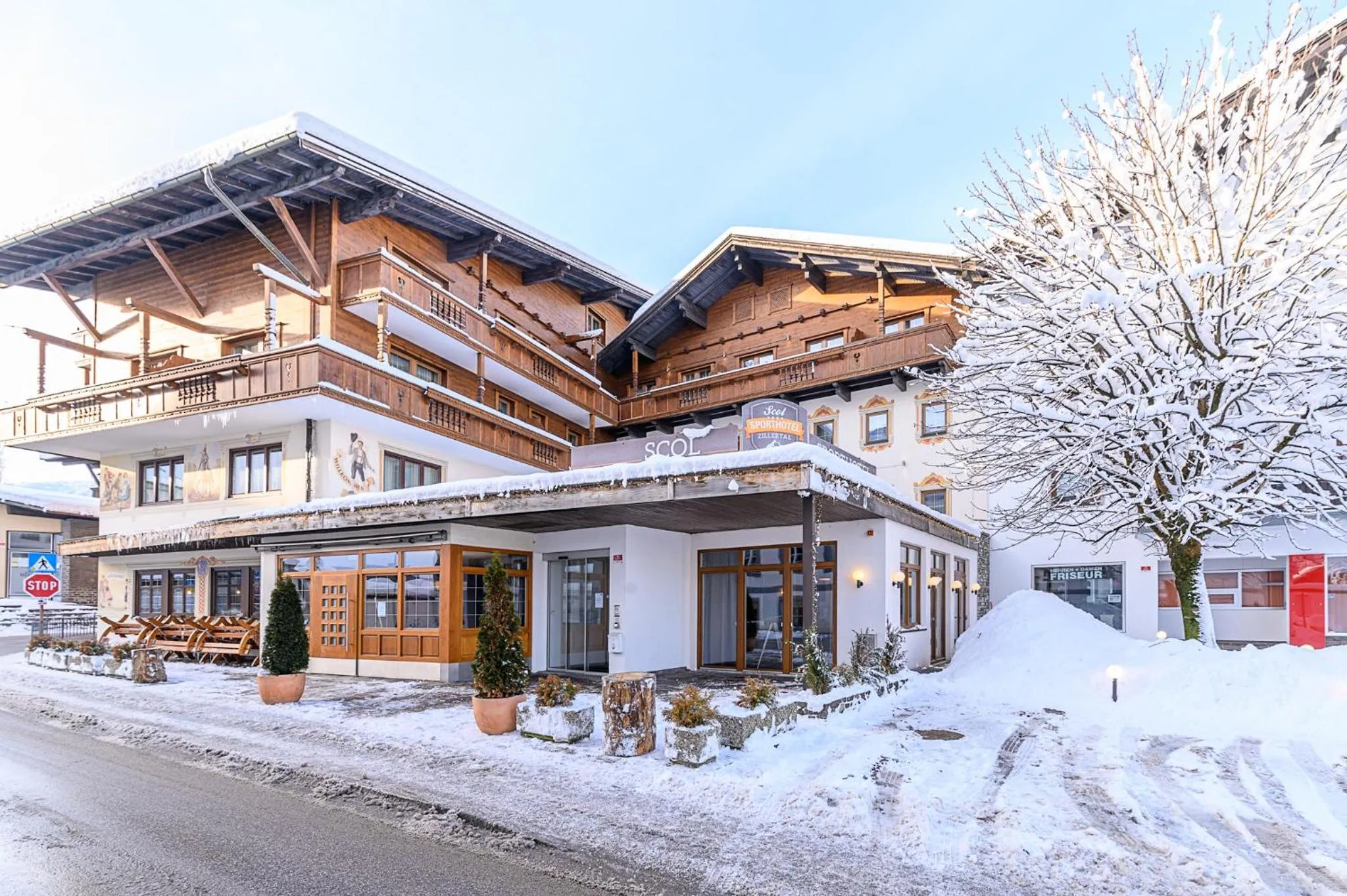Property building in SCOL Sporthotel Zillertal