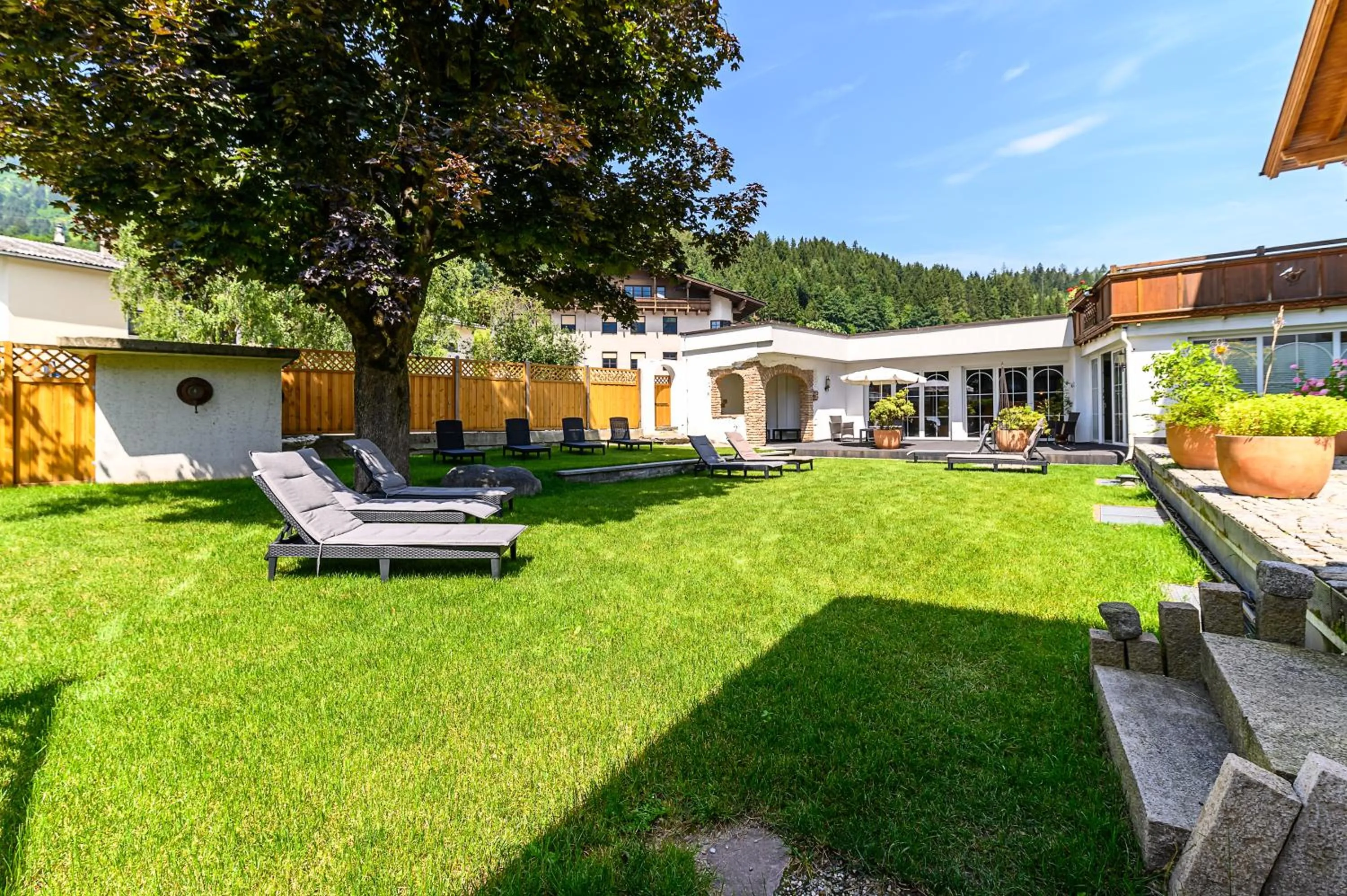 Garden in SCOL Sporthotel Zillertal