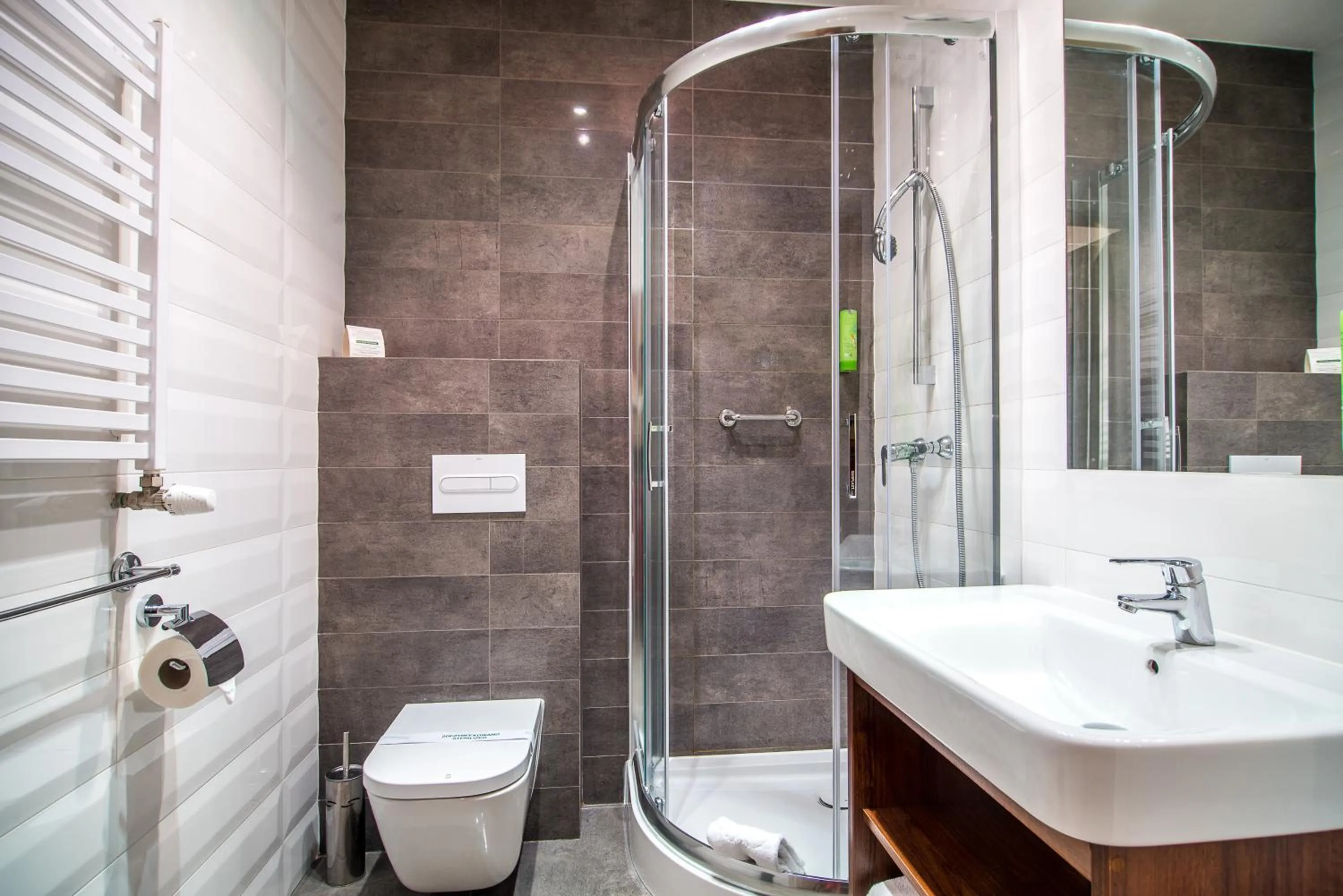 Shower in Hotel Kazimierzówka