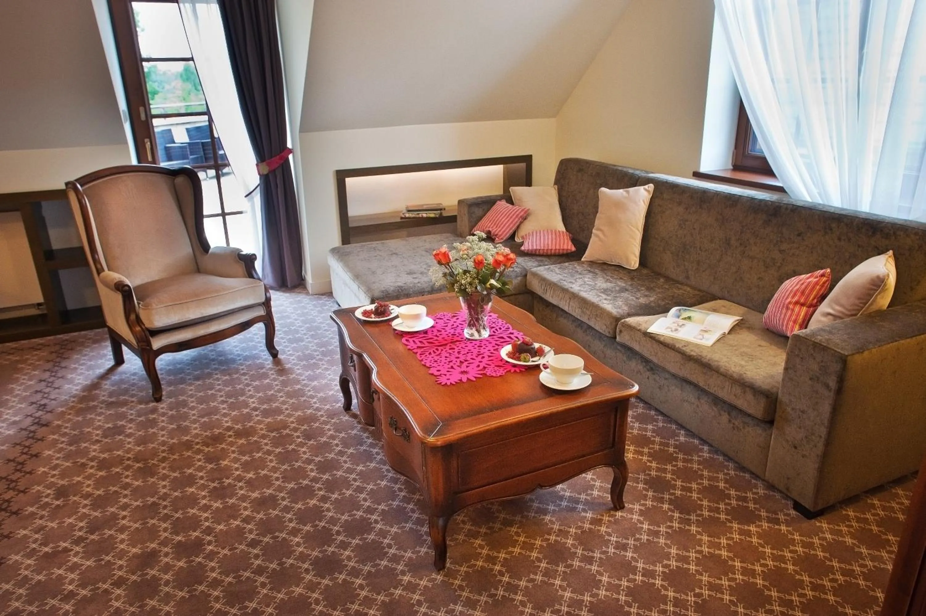 Decorative detail in Hotel Kazimierzówka