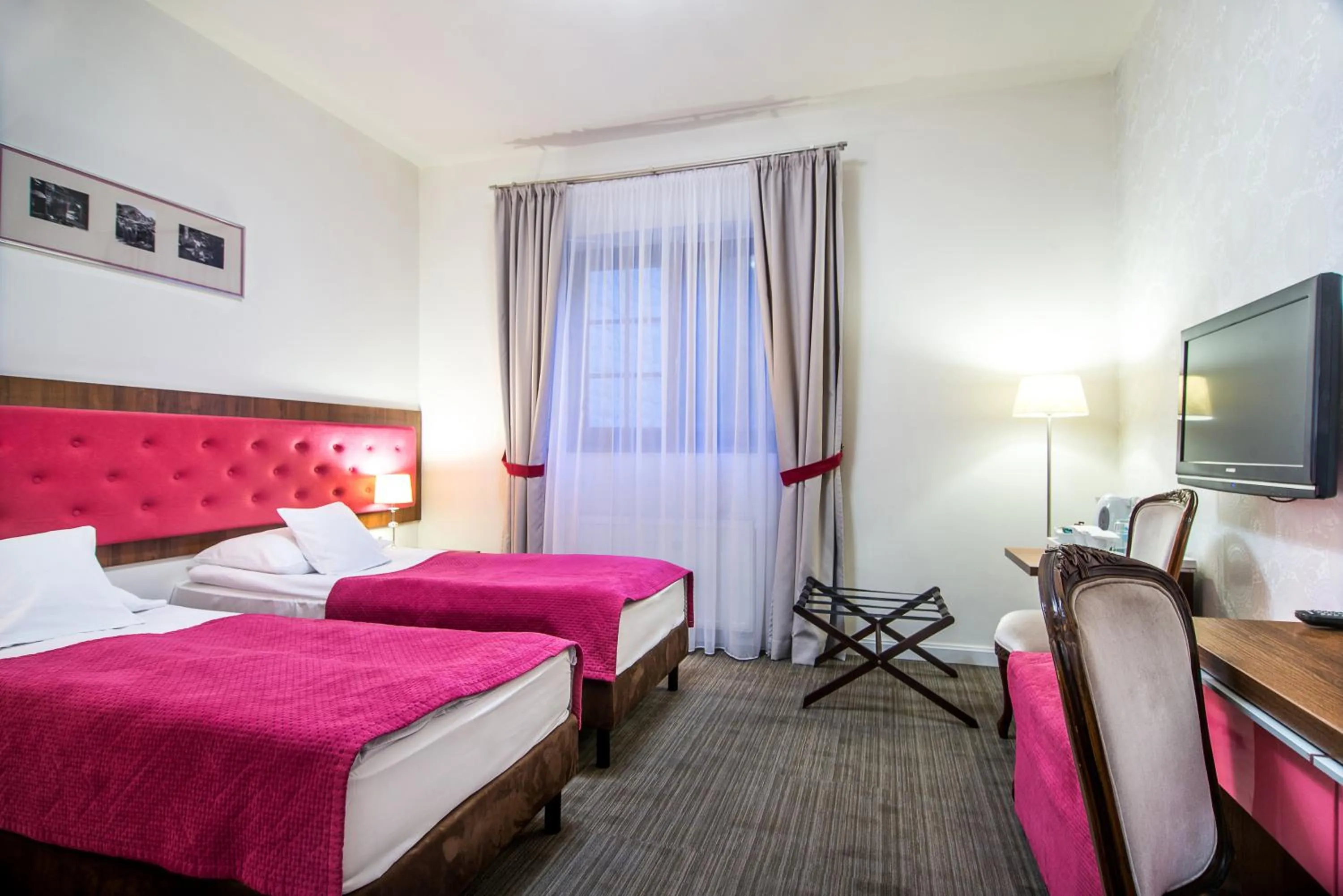 Bed in Hotel Kazimierzówka