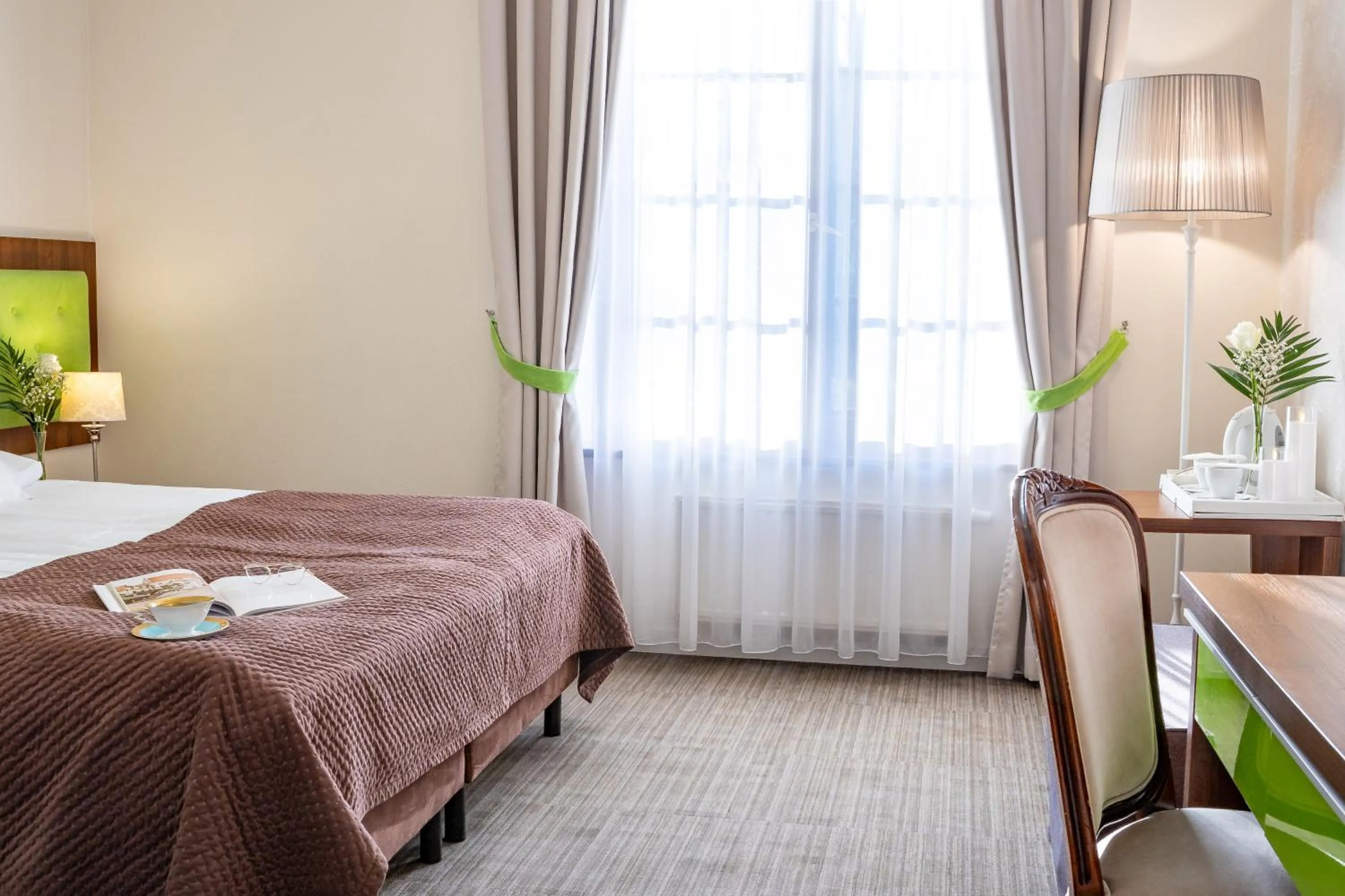 Bed in Hotel Kazimierzówka