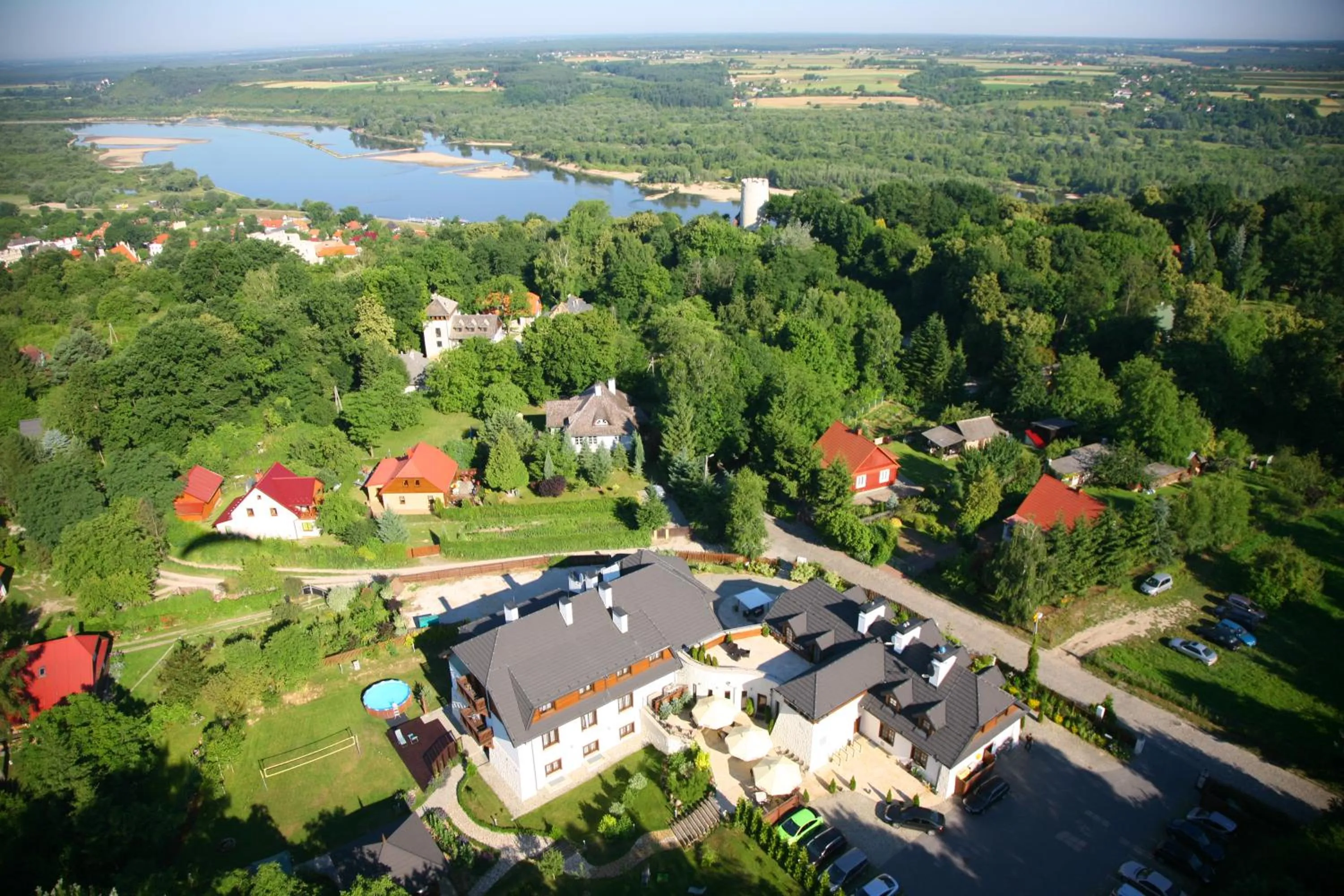 Bird's eye view in Hotel Kazimierzówka