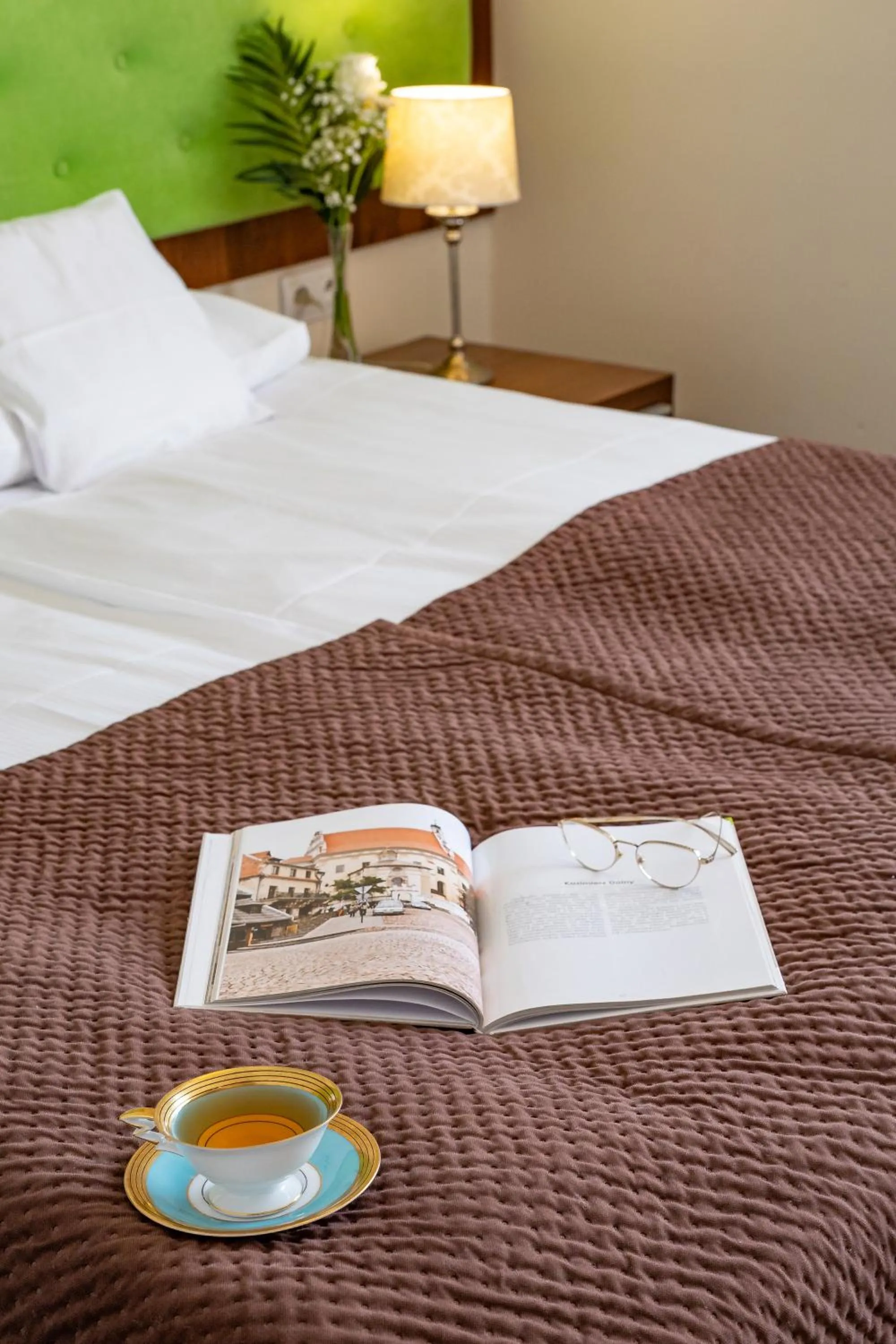 Bed in Hotel Kazimierzówka