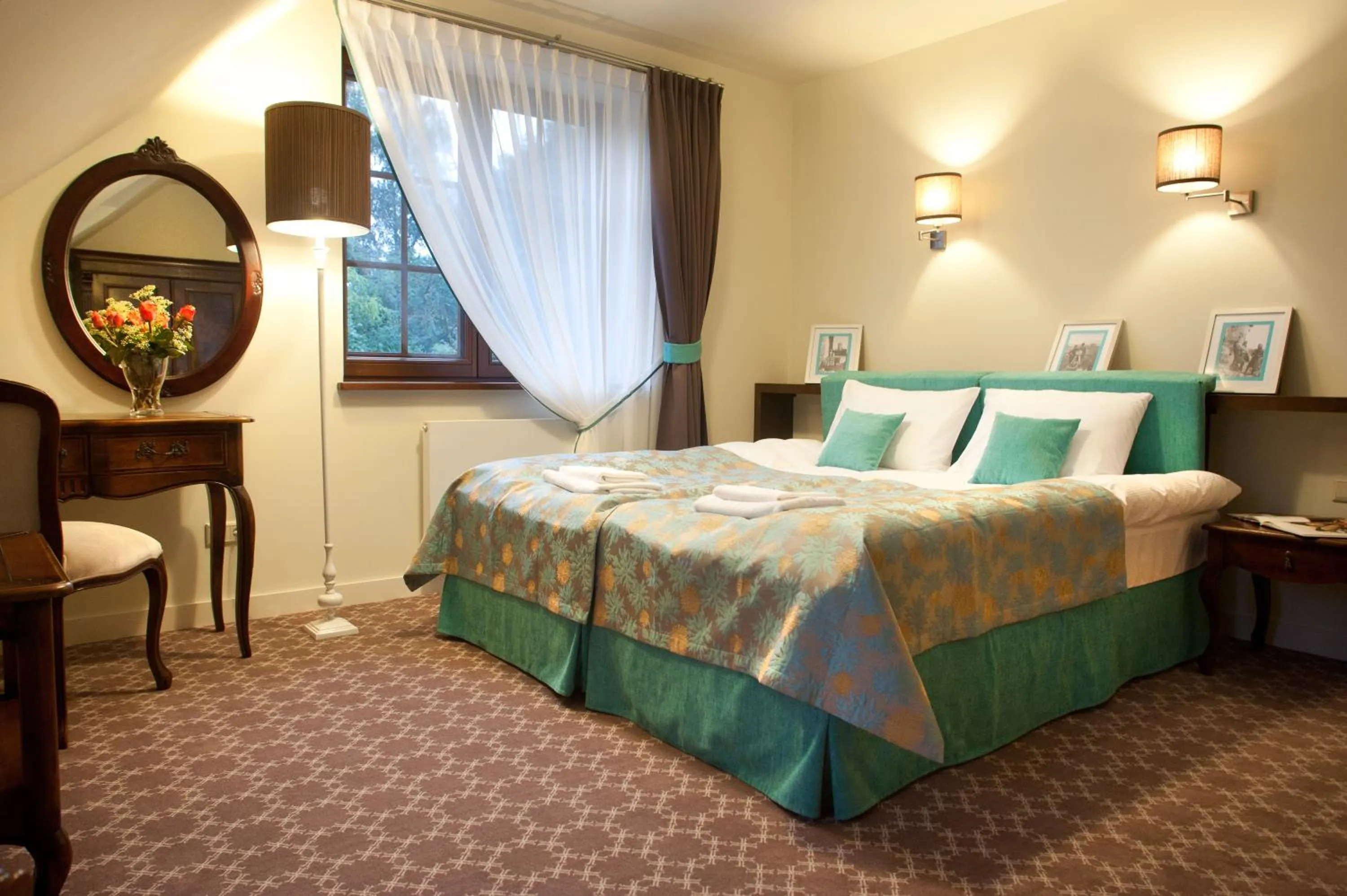 Photo of the whole room, Bed in Hotel Kazimierzówka