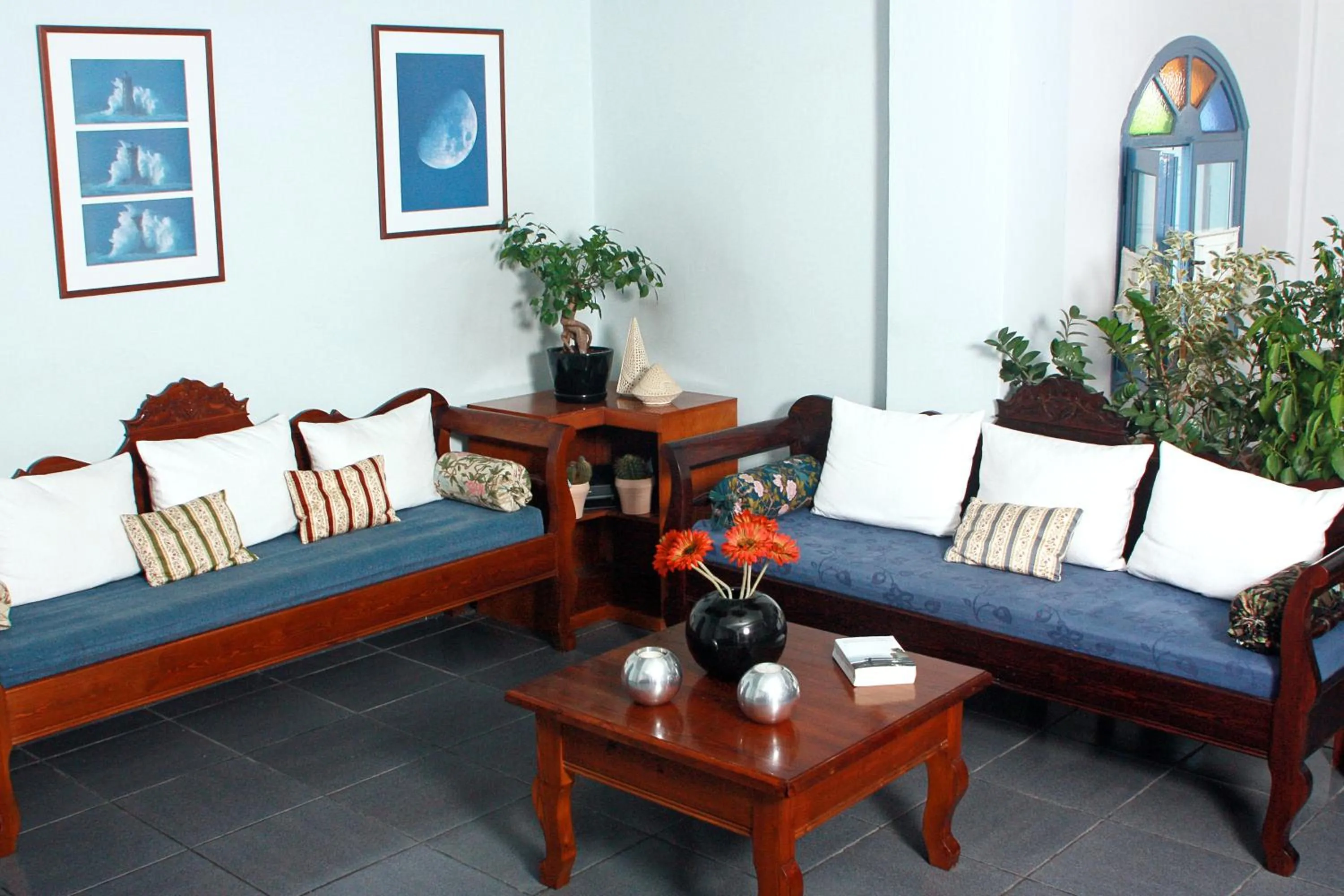 Lobby or reception in Hotel Kalma