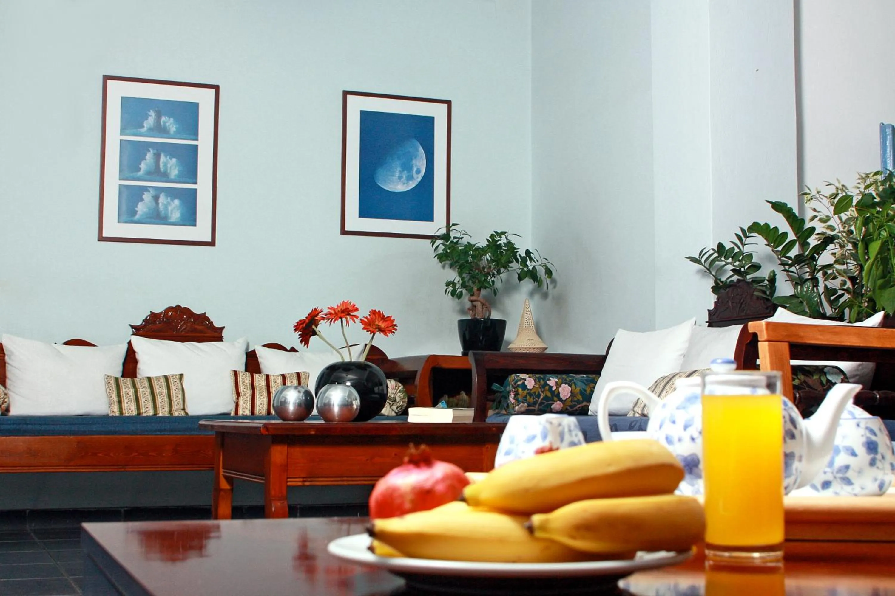 Lobby or reception in Hotel Kalma