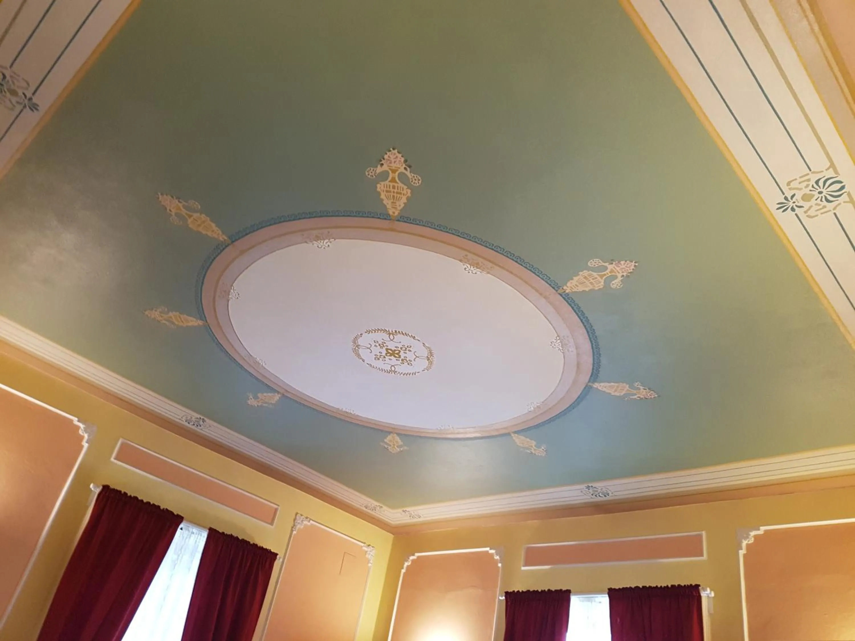 Decorative detail in B&B Villa Gavina