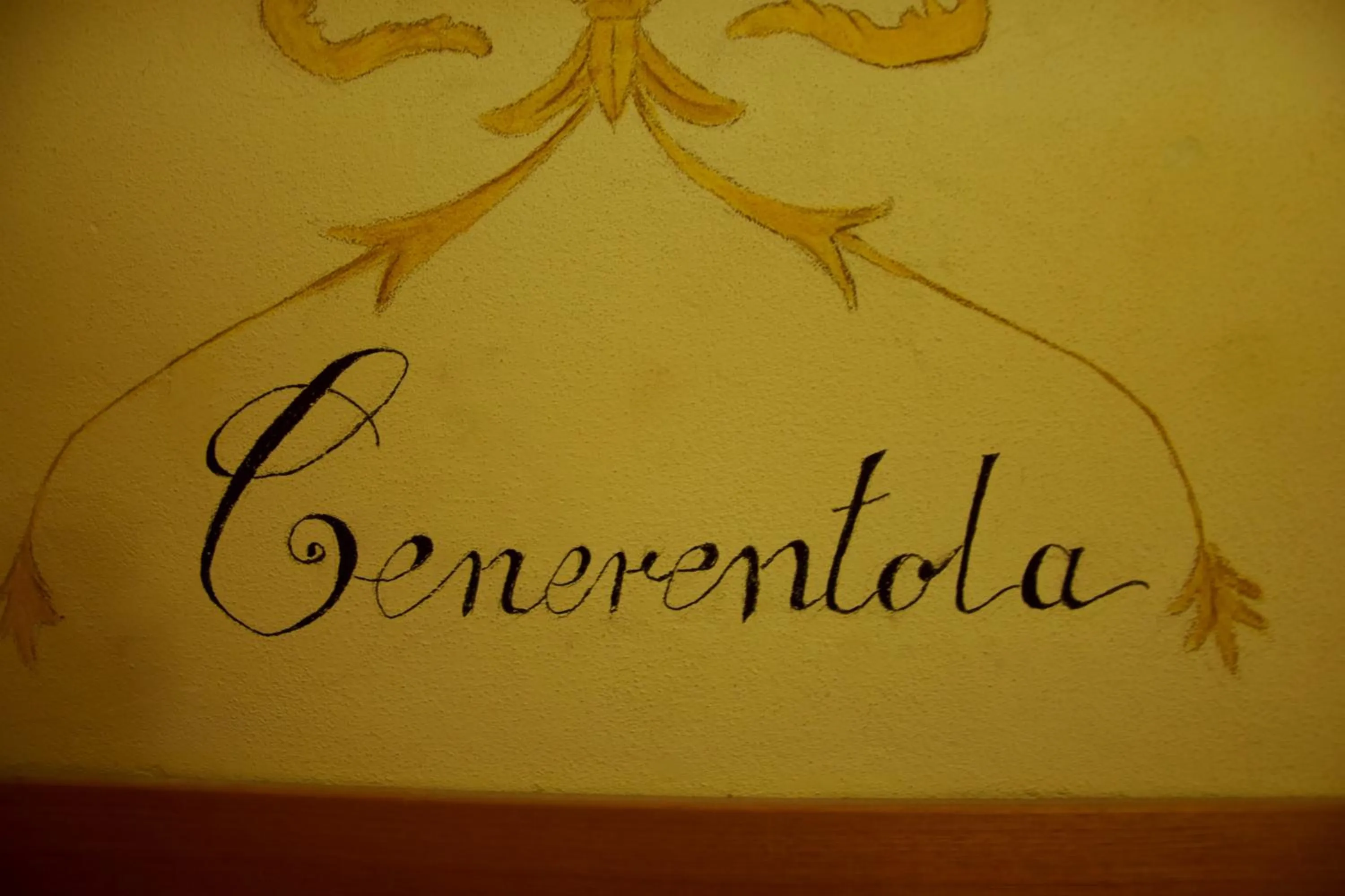 Decorative detail in B&B Villa Gavina