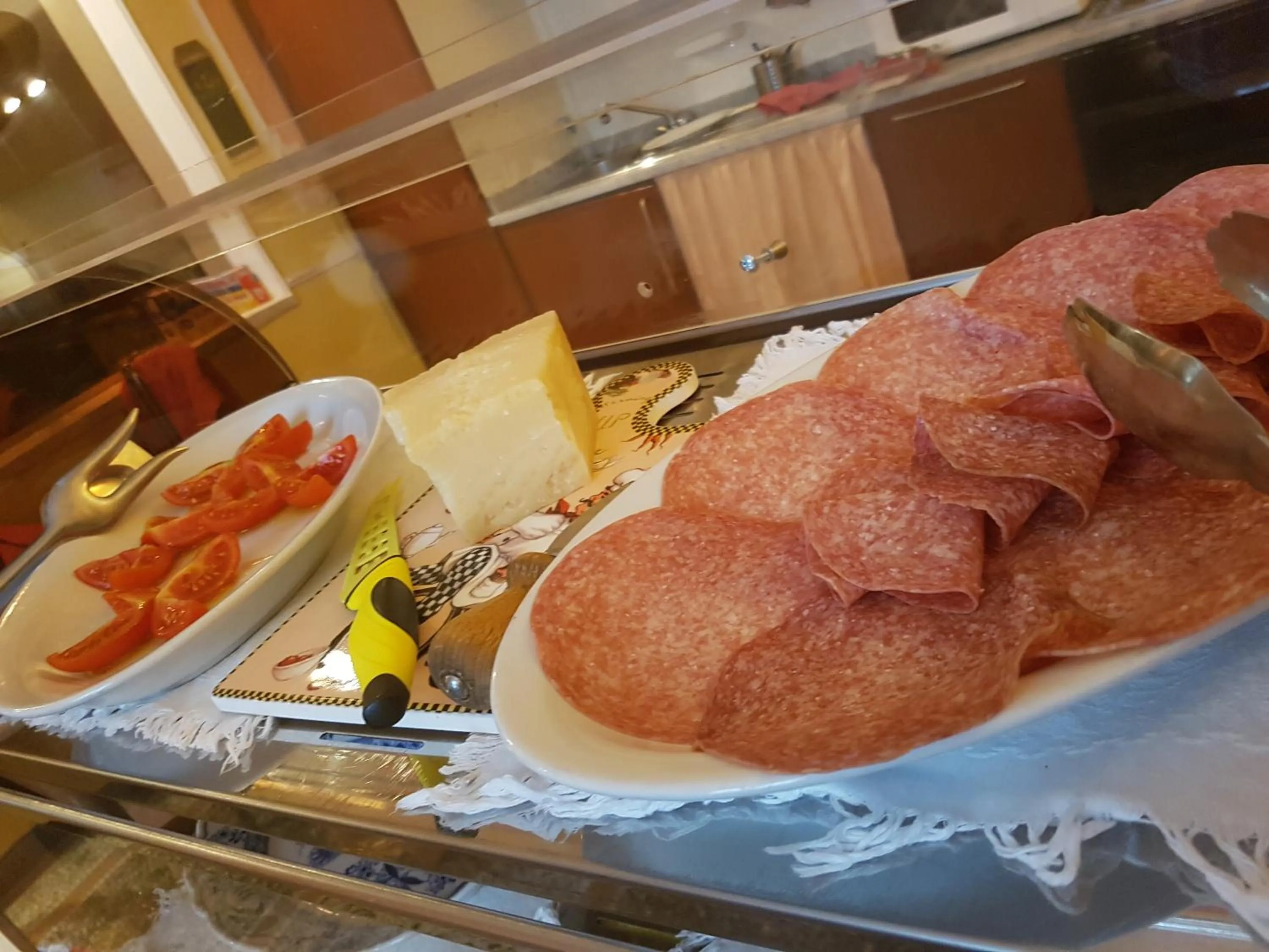 Buffet breakfast in B&B Villa Gavina