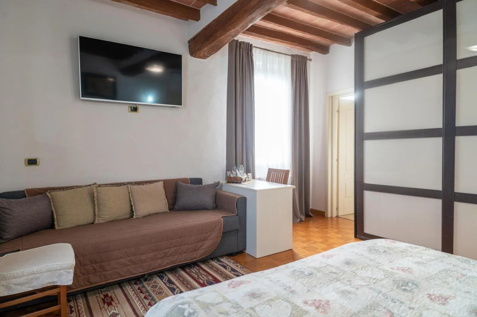 Bedroom, Bed in La Fossetta B&B