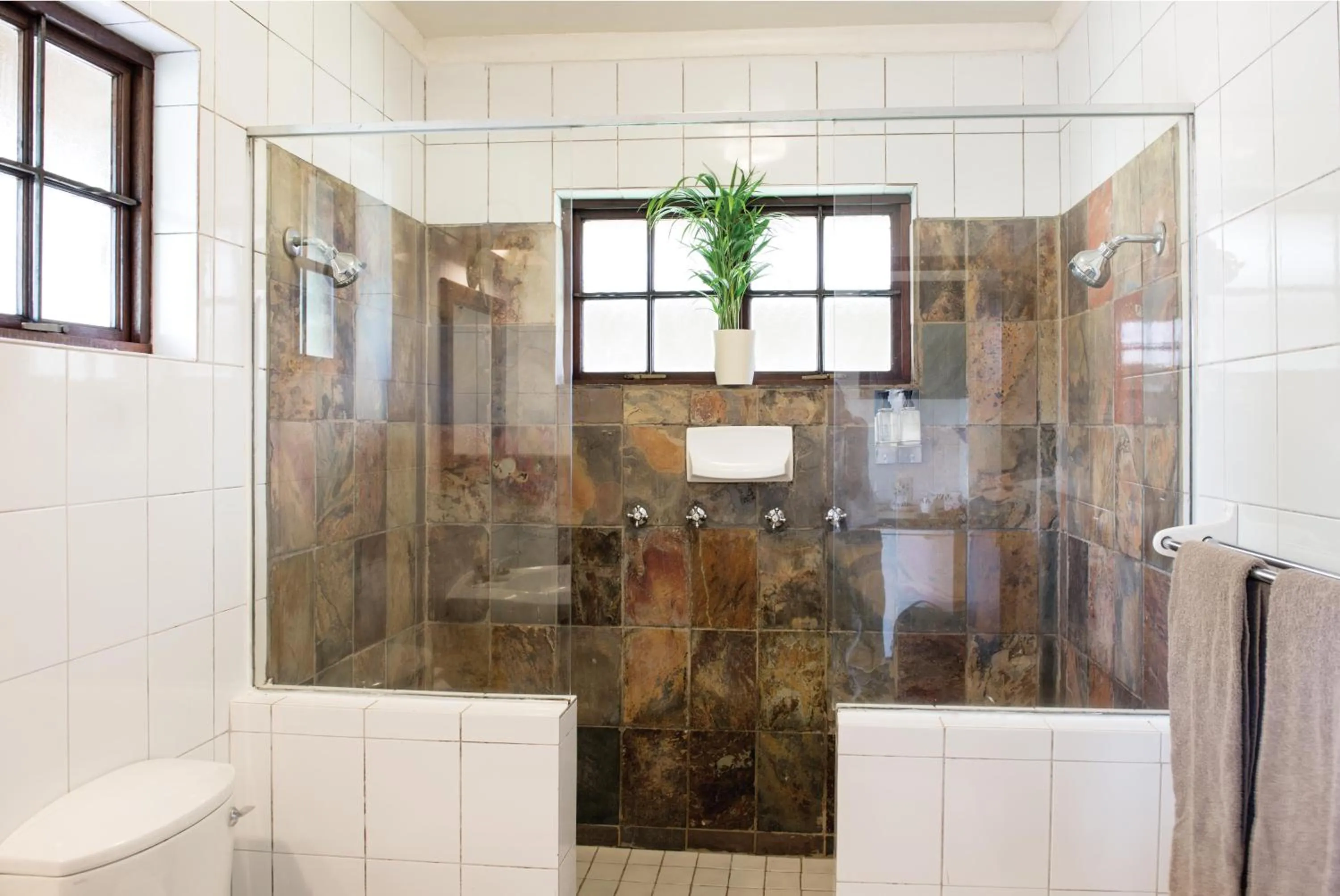 Shower in Hippo Hollow Country Estate