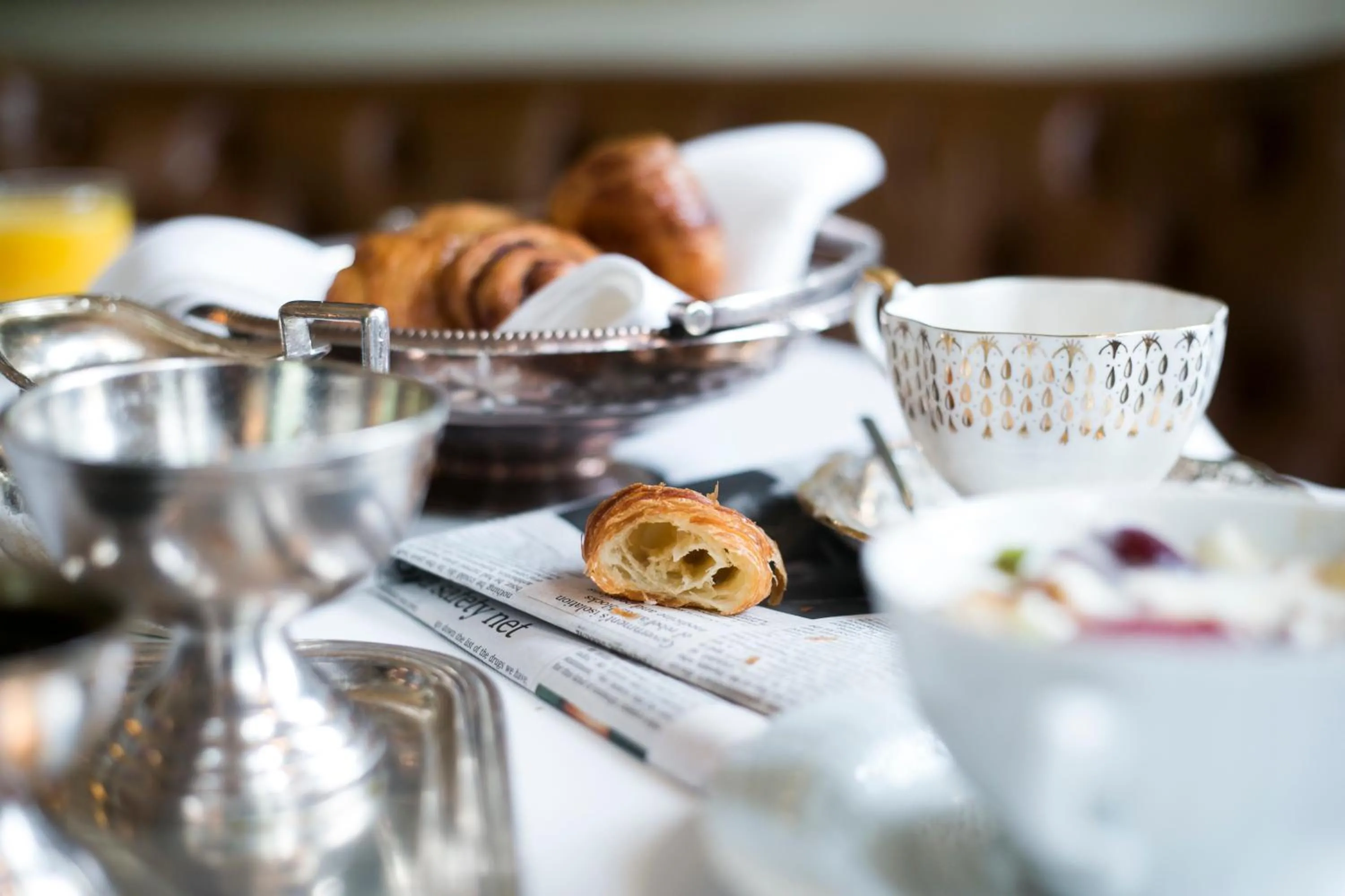 Food close-up in Hotel Montefiore