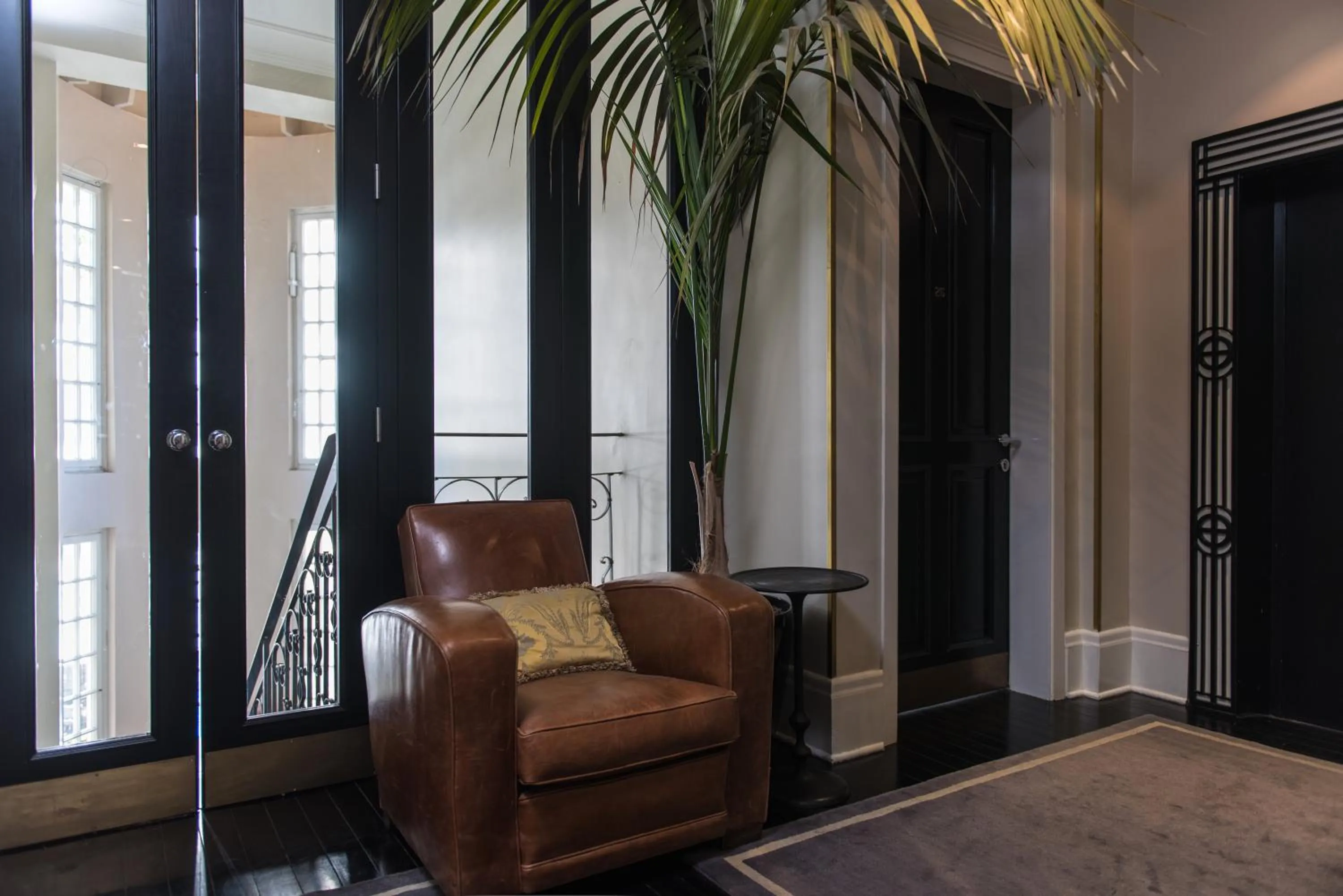 Decorative detail in Hotel Montefiore