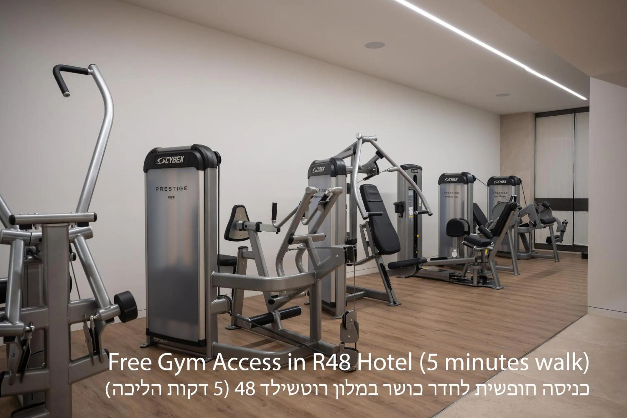 Fitness centre/facilities in Hotel Montefiore