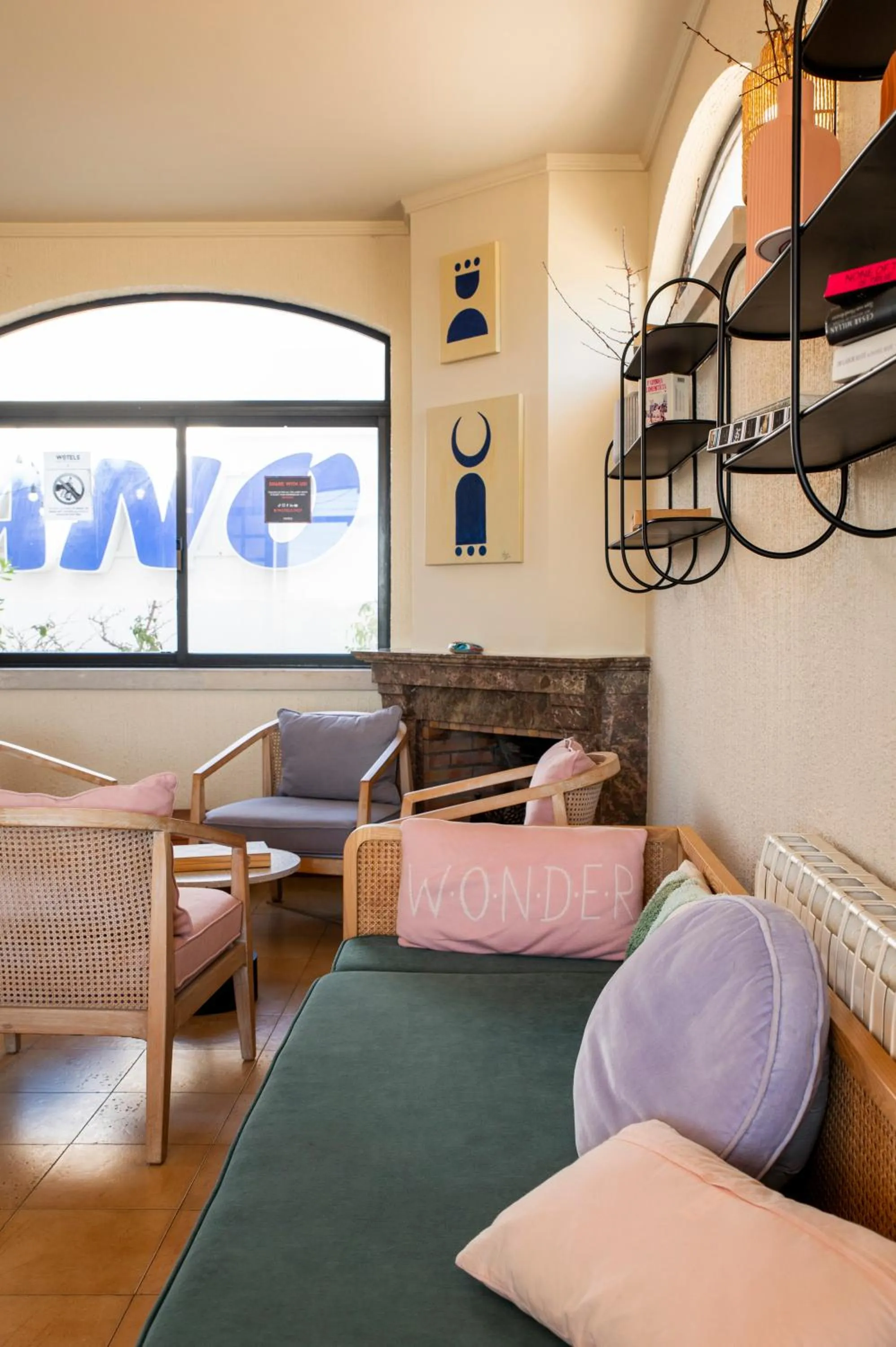 Living room, Bed in WOT Ocean Soul