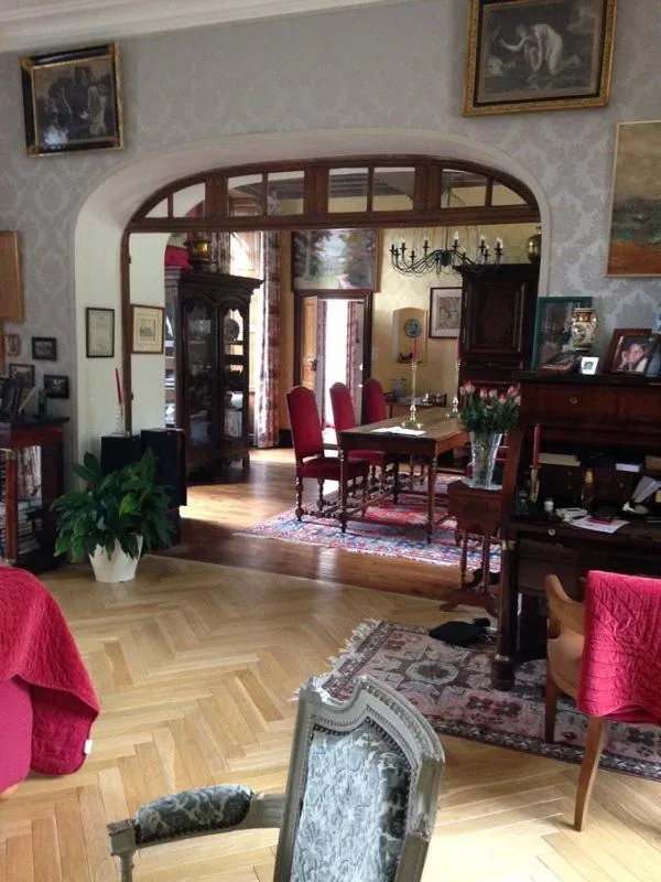 Living room in Manoir Saint Hubert