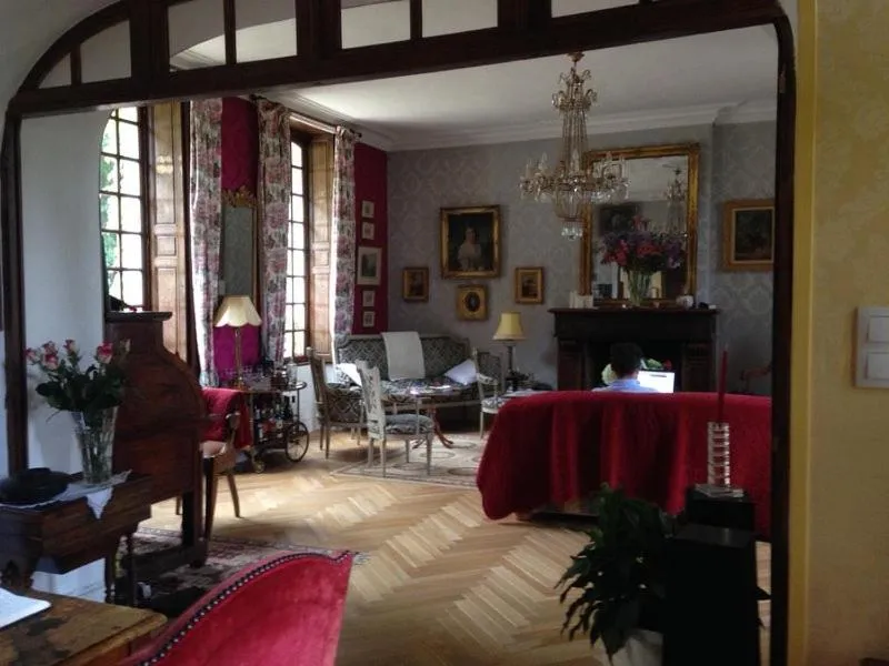 Living room in Manoir Saint Hubert
