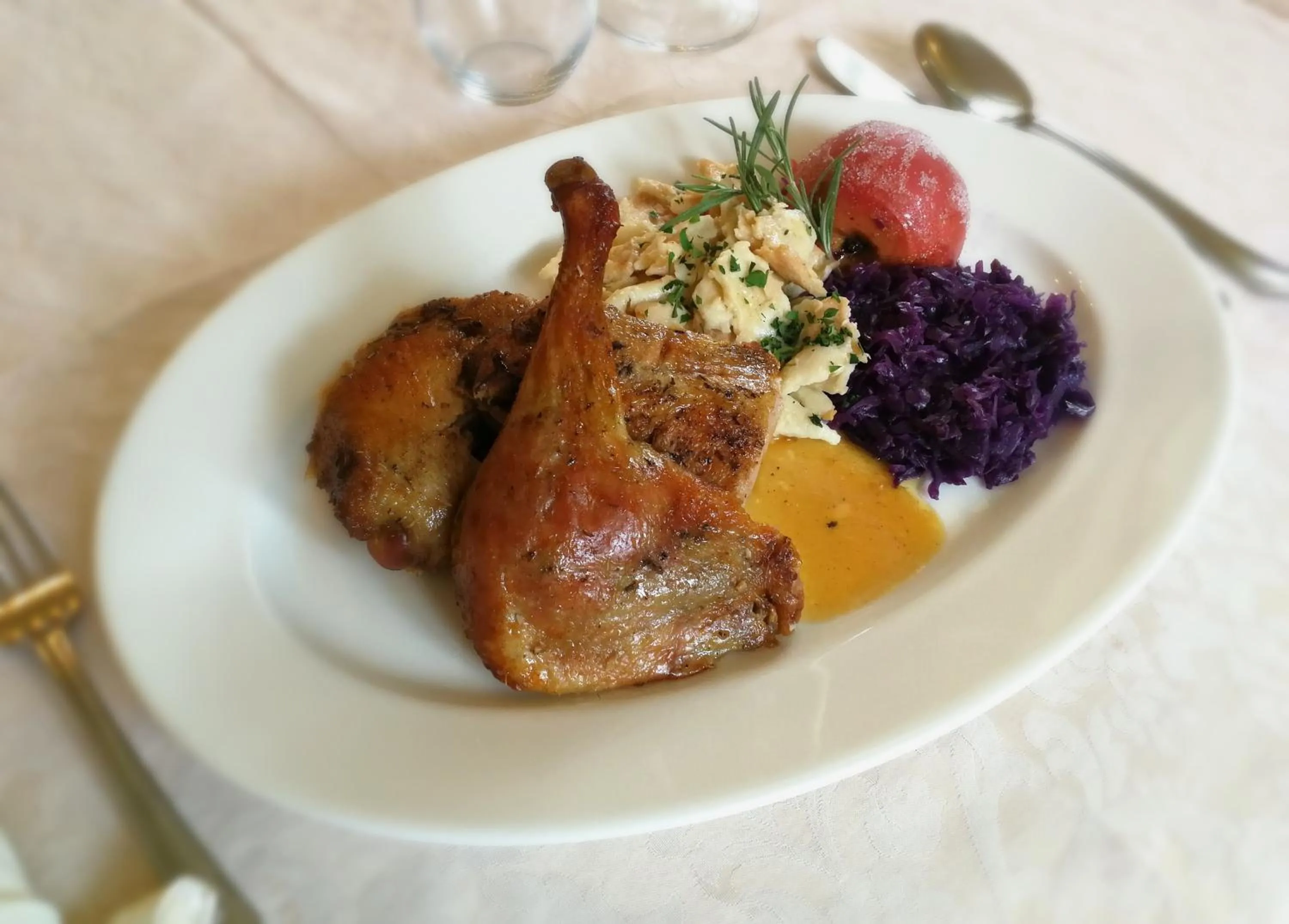 Meals in Šiker B&B Hotel