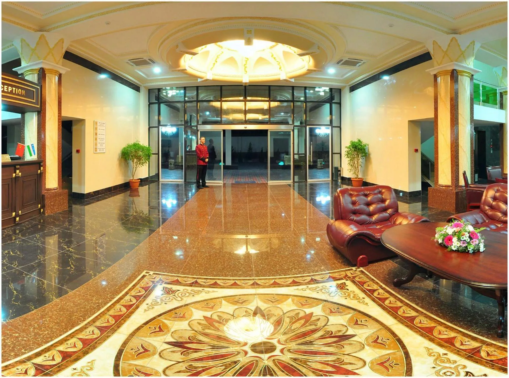 Lobby or reception in Golden Valley Hotel