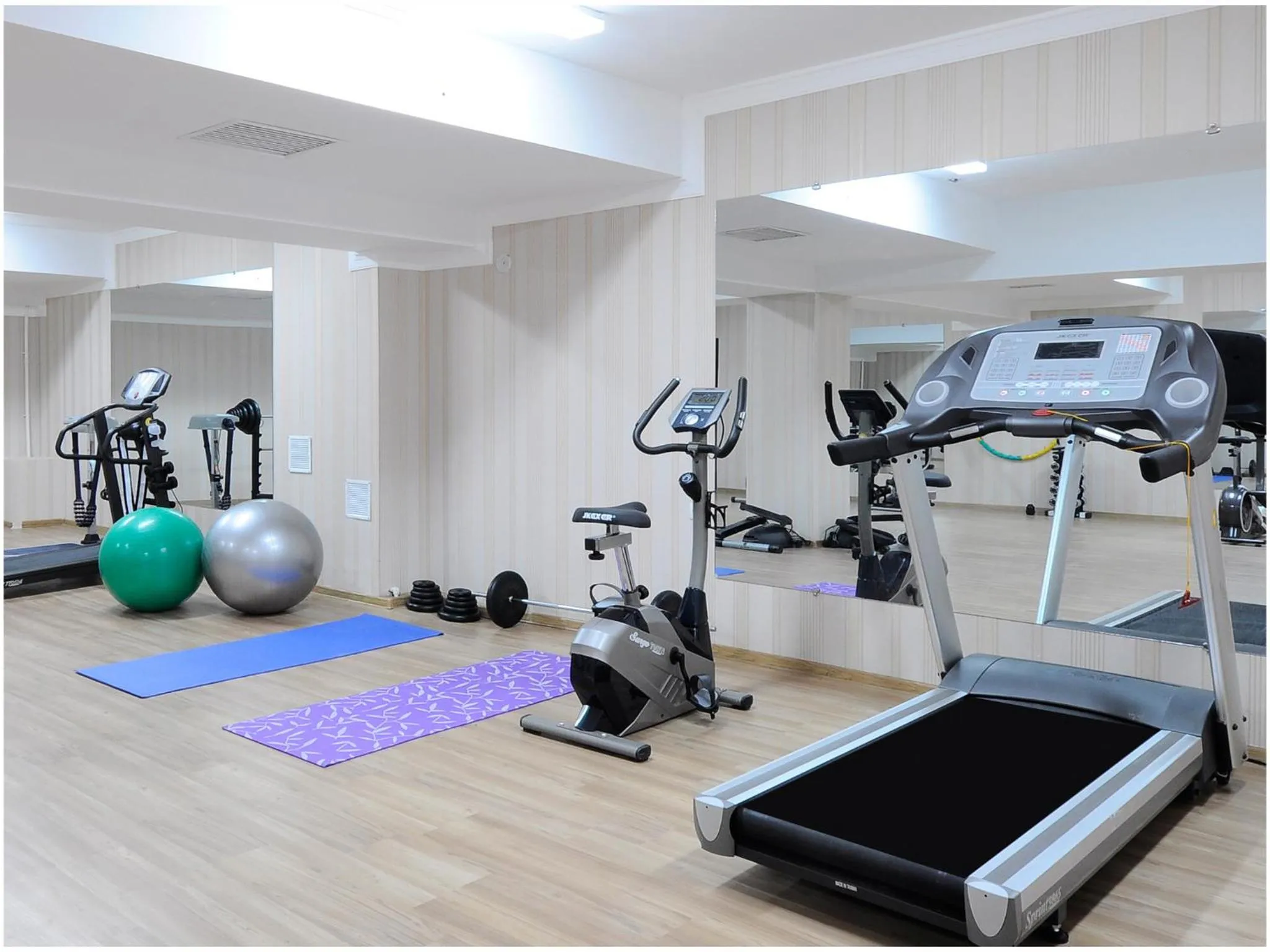 Fitness centre/facilities in Golden Valley Hotel
