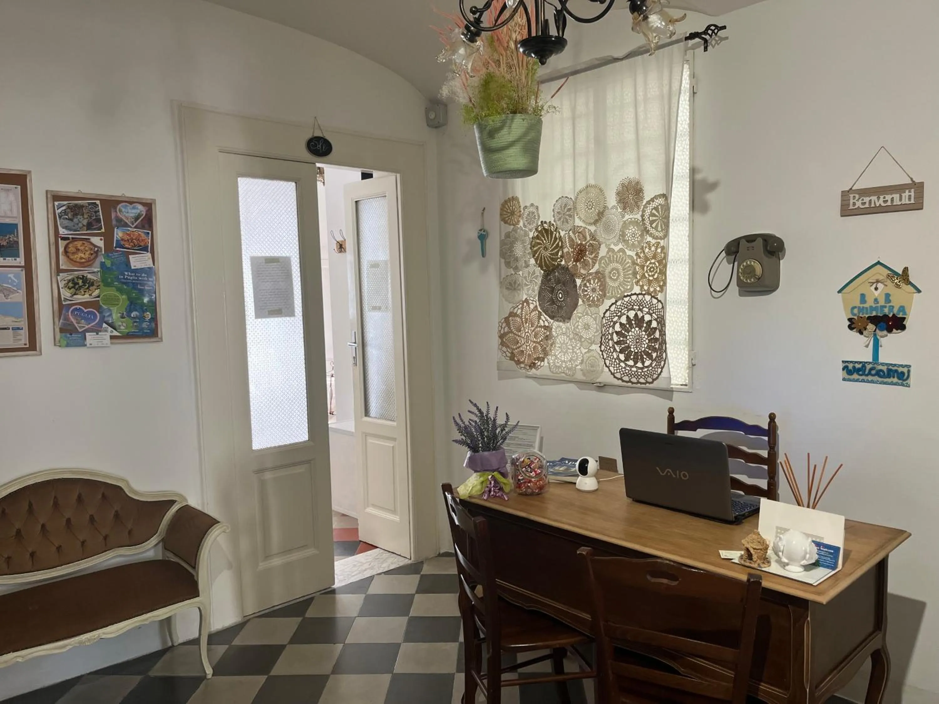 Lobby or reception in B&B Chimera Bari