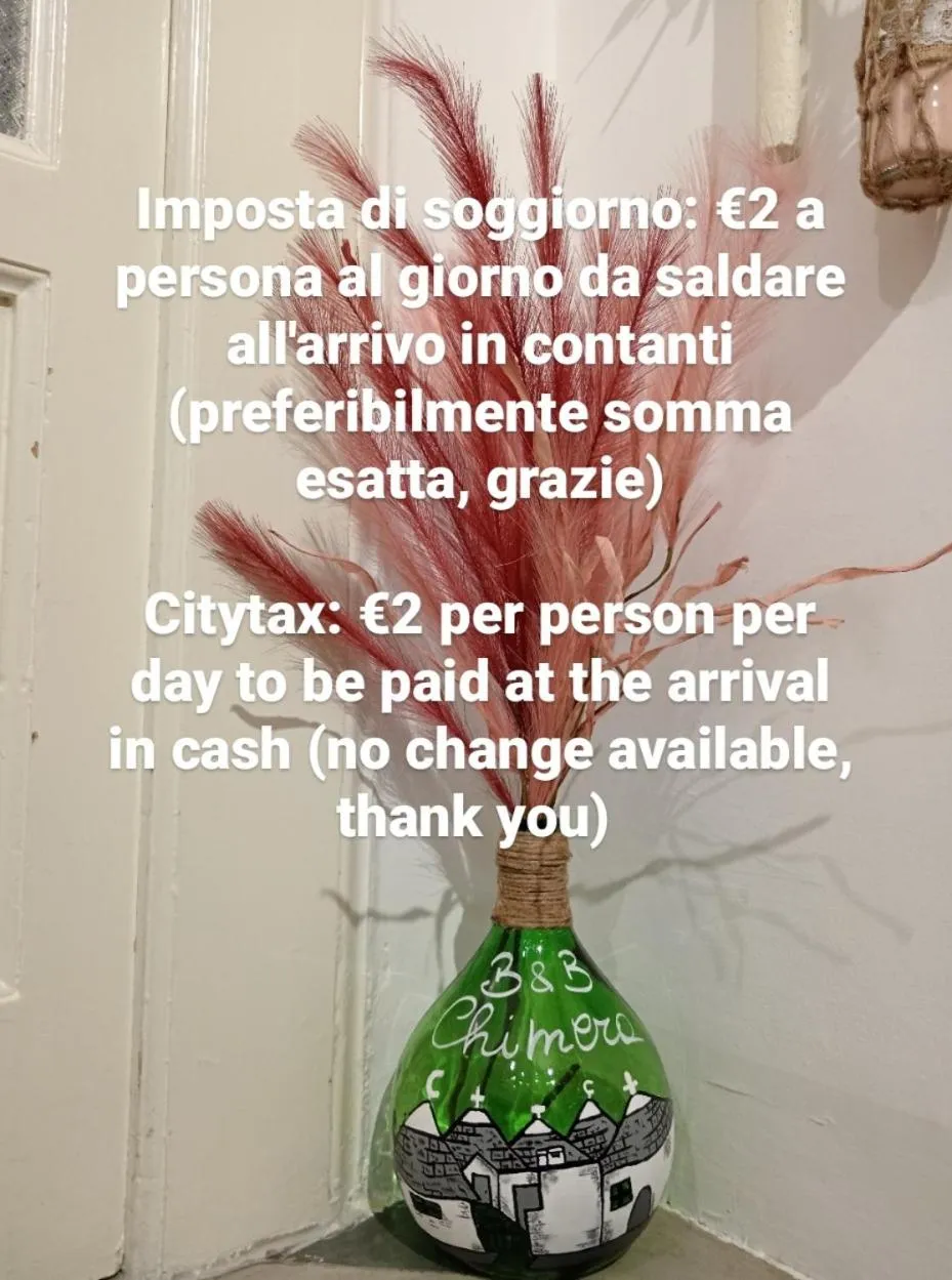 Bedroom in B&B Chimera Bari