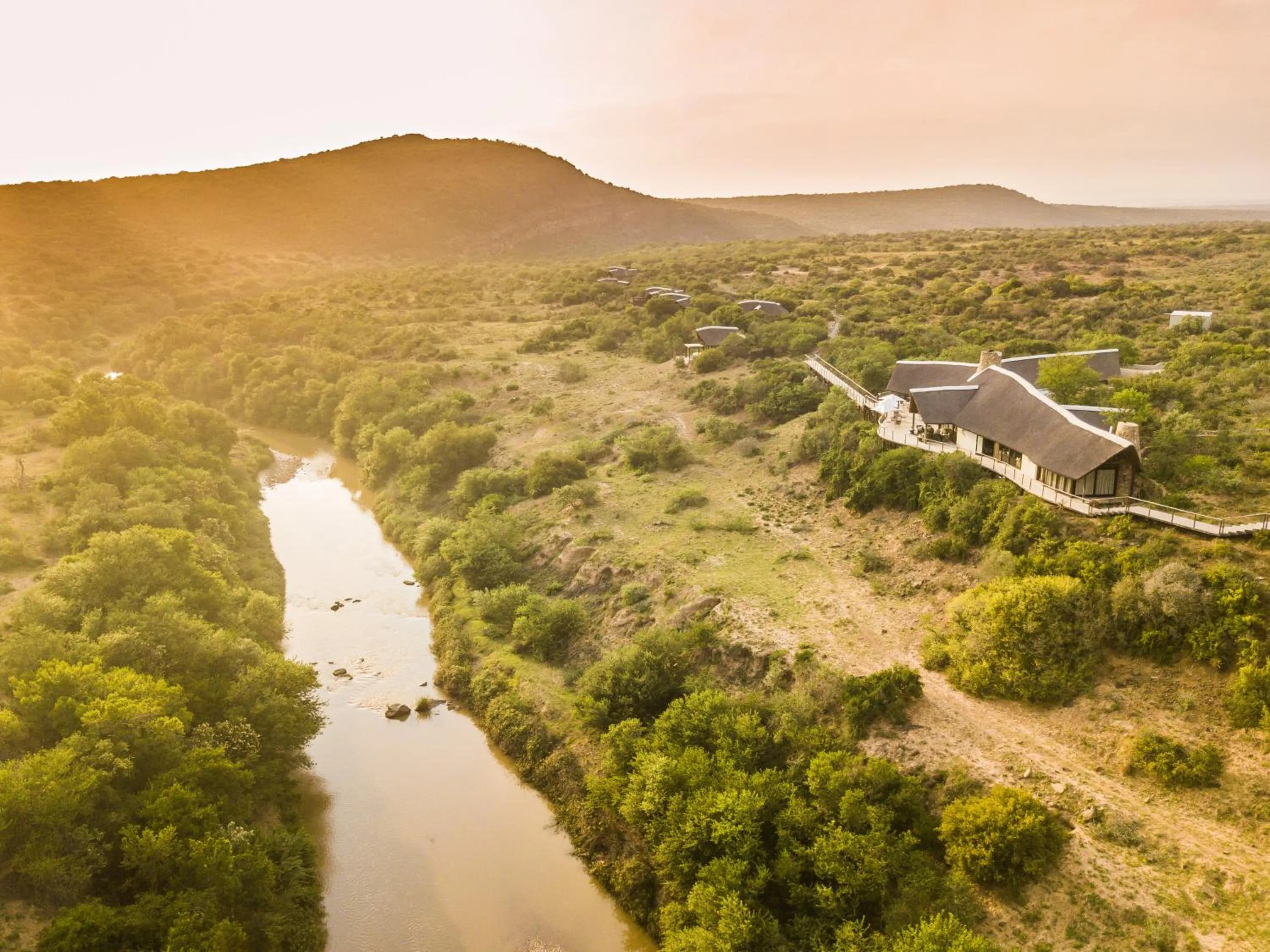 Bird's eye view in Kwandwe Private Game Reserve - Great Fish River Lodge