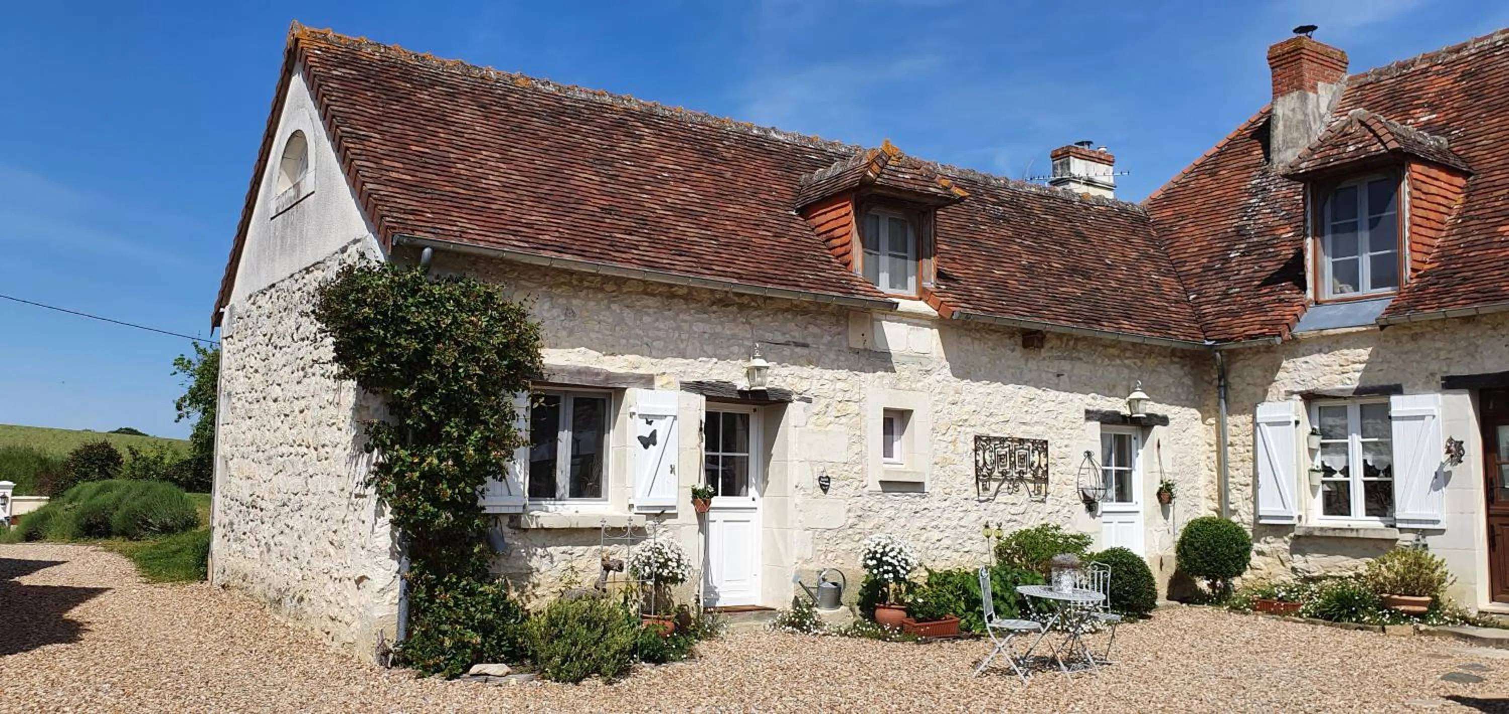 View (from property/room) in La Ferme Blanche