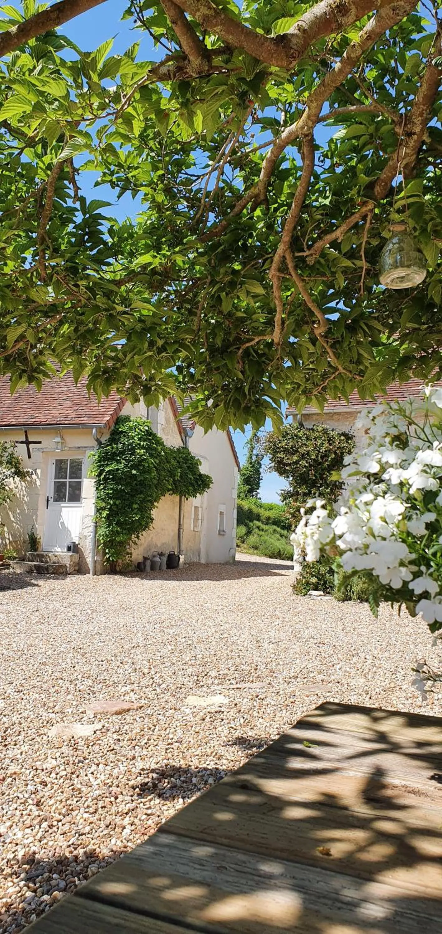 View (from property/room) in La Ferme Blanche