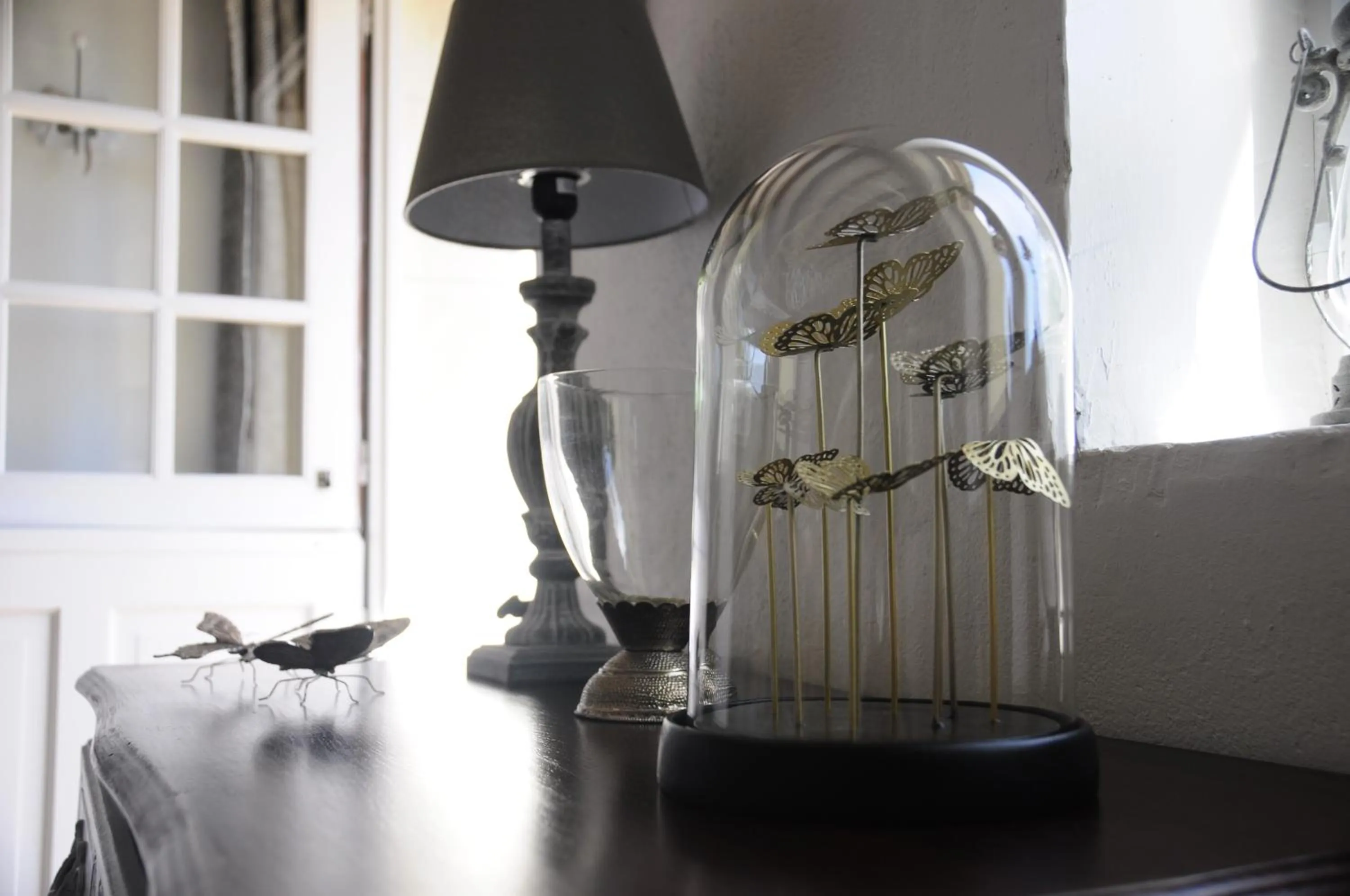 Decorative detail in La Ferme Blanche