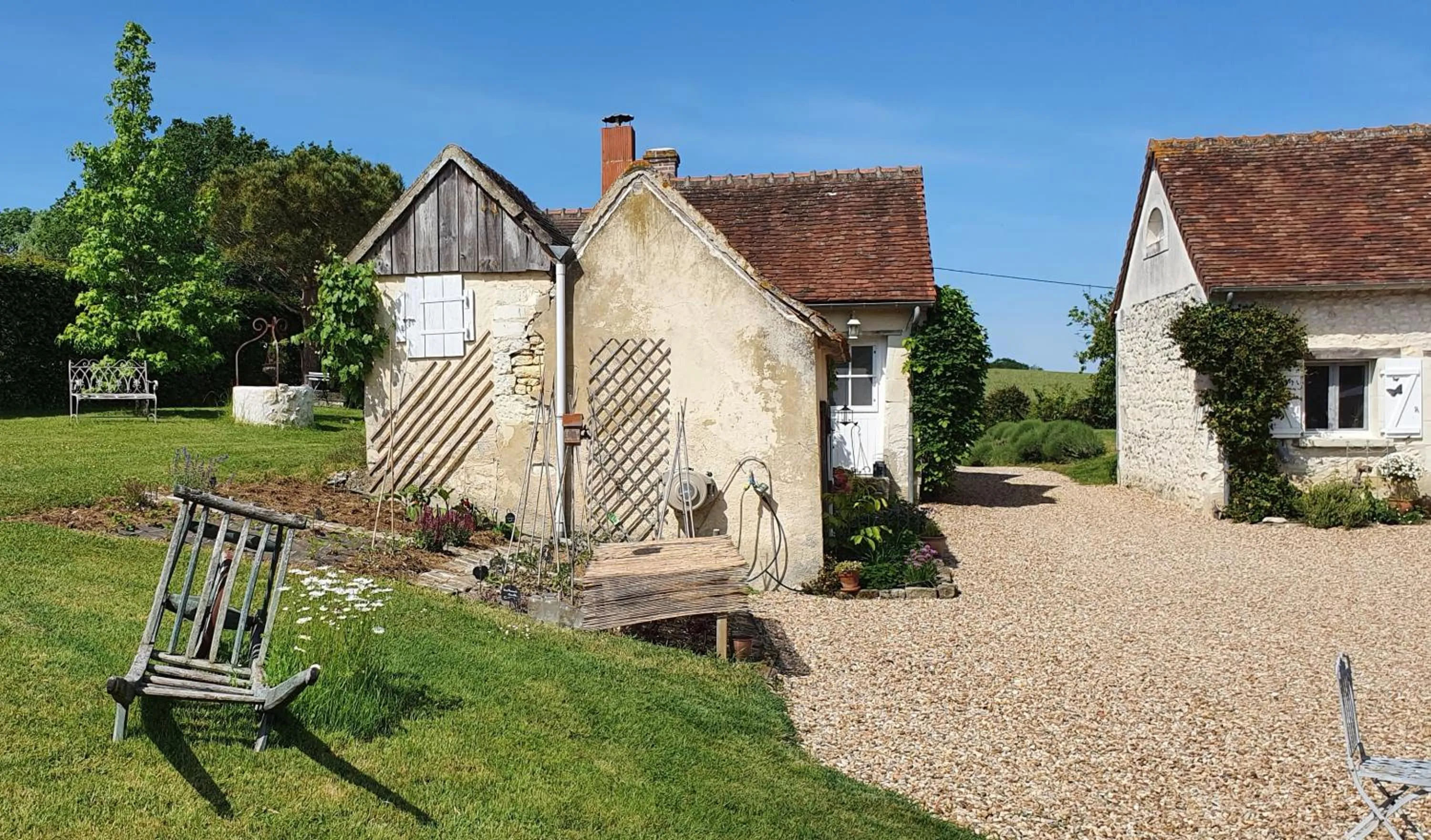 Garden in La Ferme Blanche