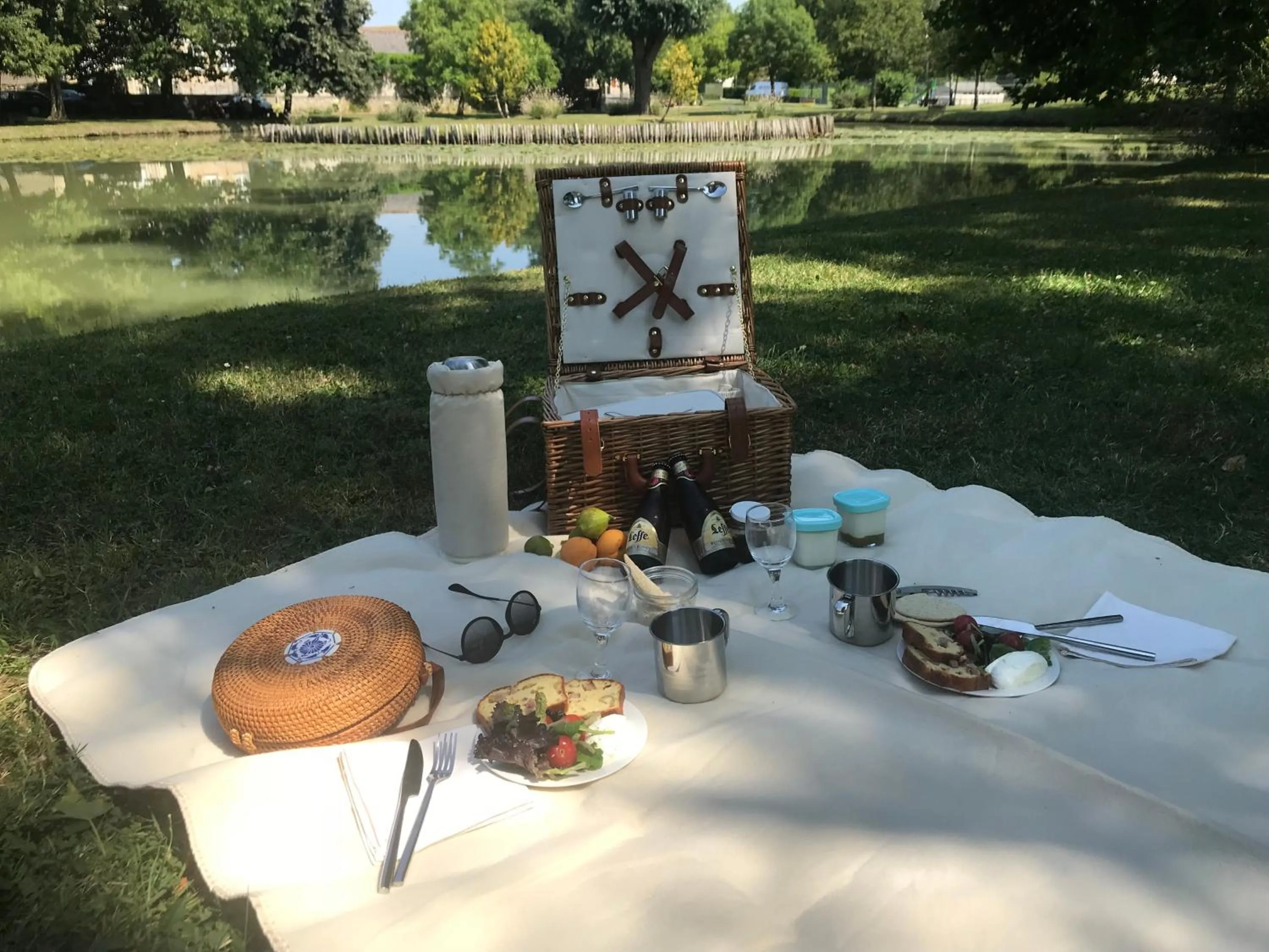 Meals in La Ferme Blanche