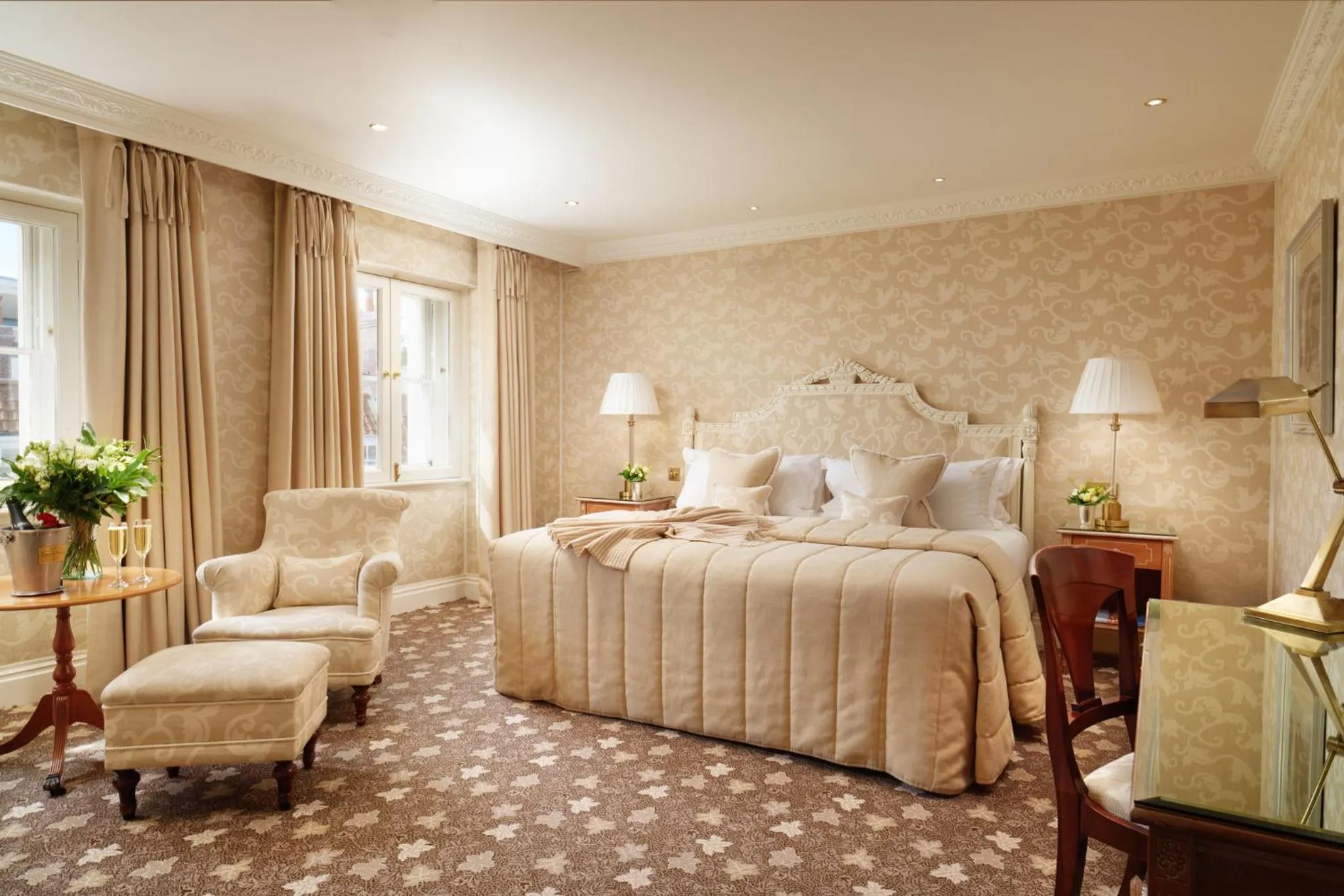 Bedroom, Bed in The Old Government House Hotel & Spa