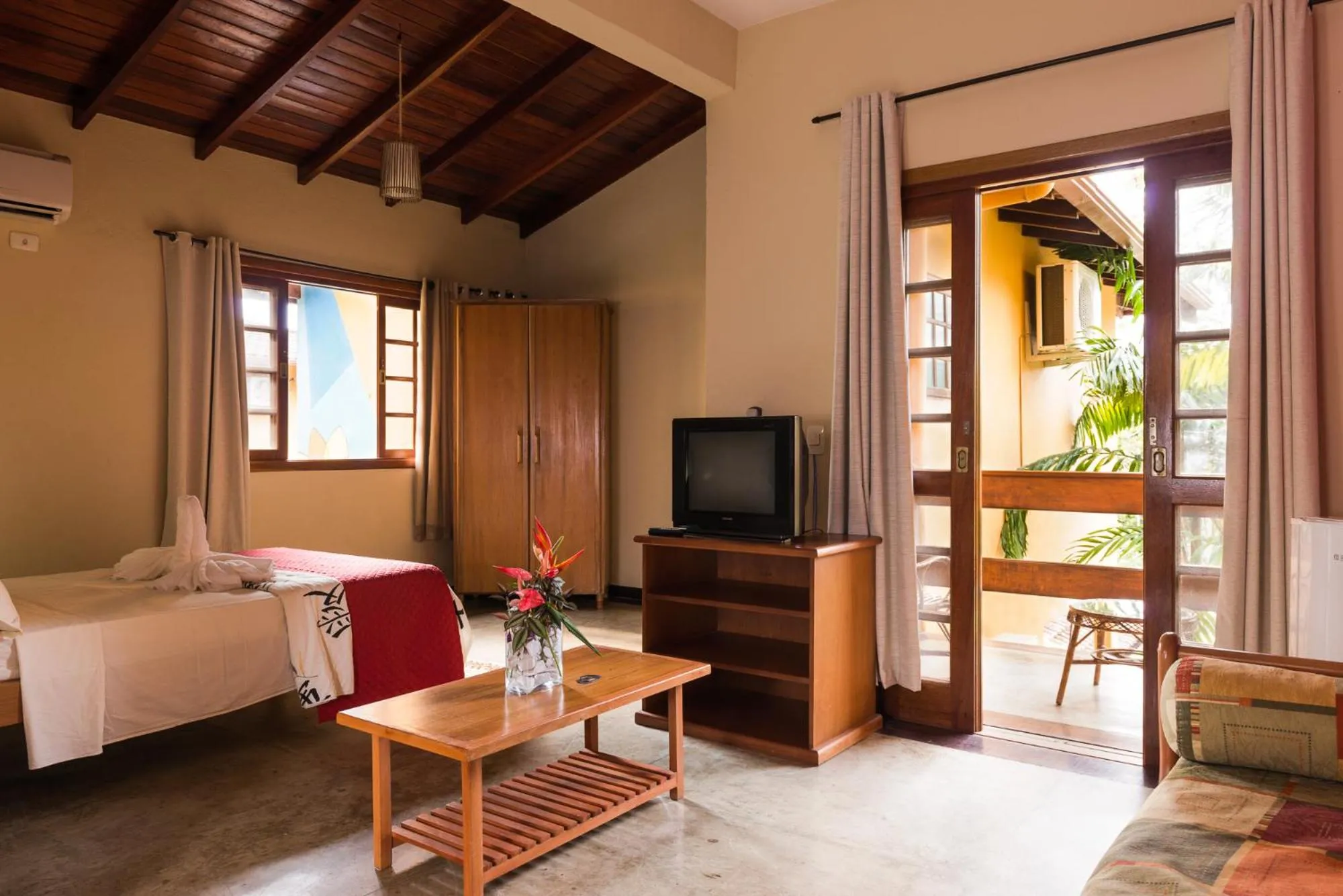 Bedroom, Bed in Pousada Ilhote da Prainha