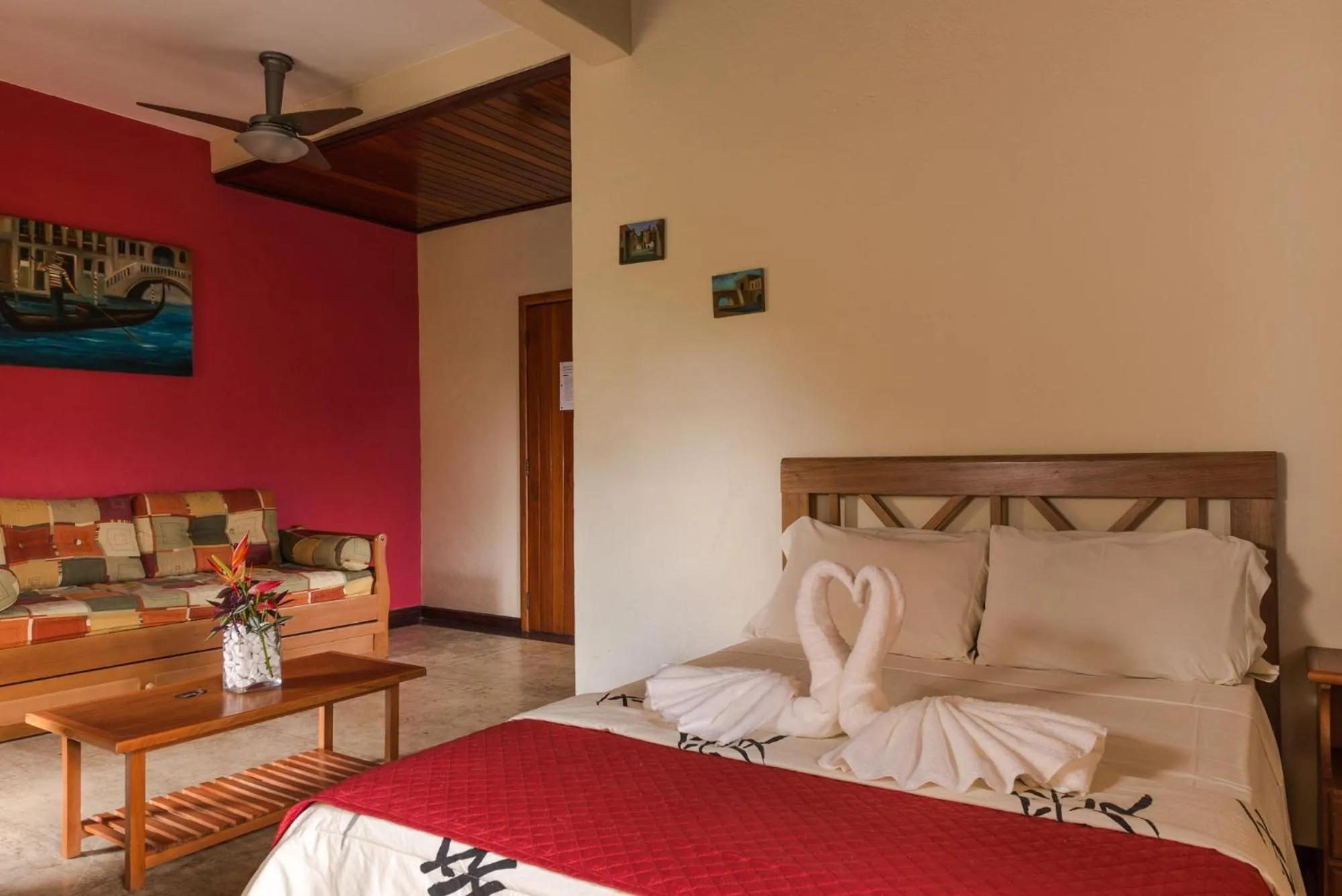 Bedroom, Bed in Pousada Ilhote da Prainha