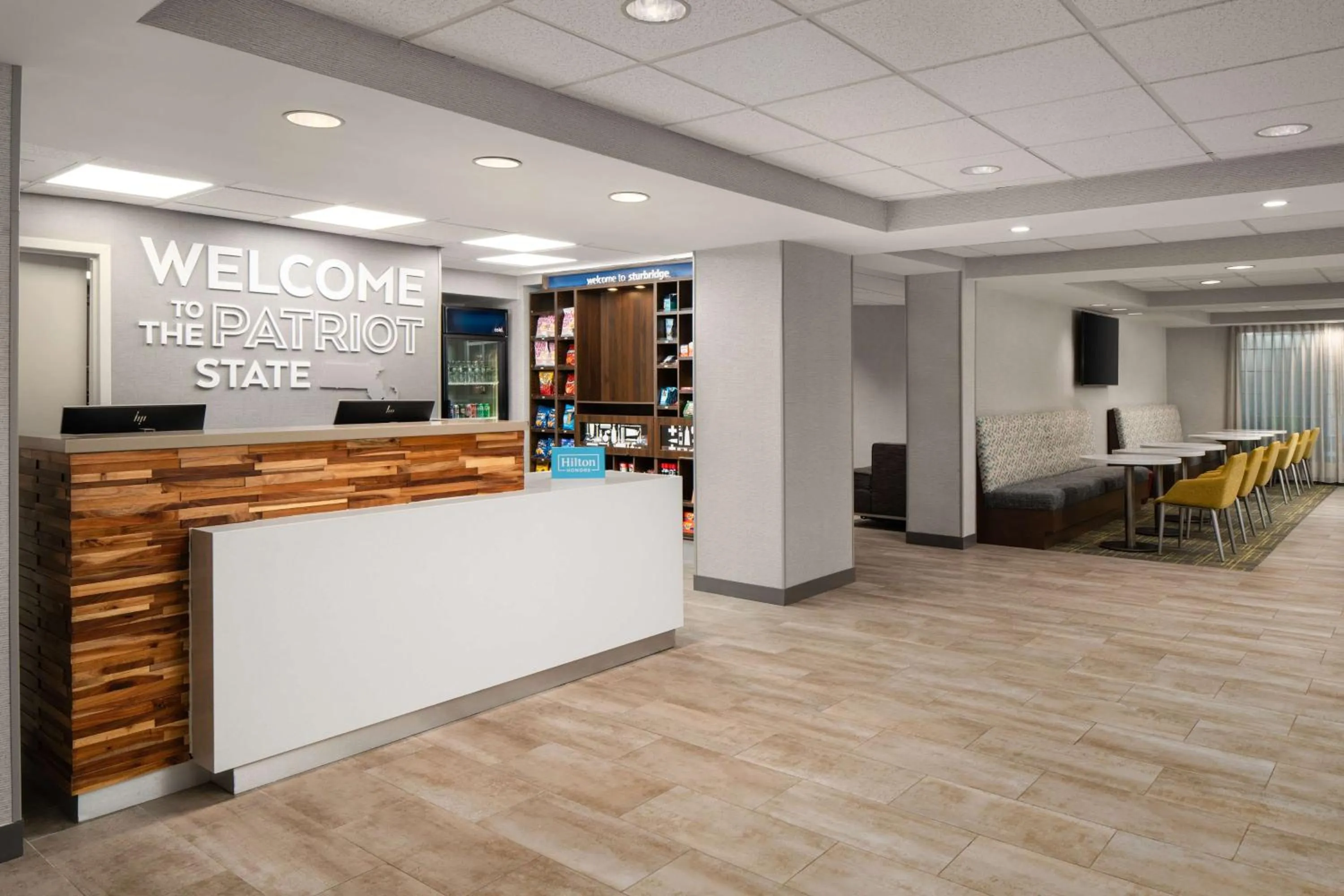 Lobby or reception in Hampton Inn Sturbridge
