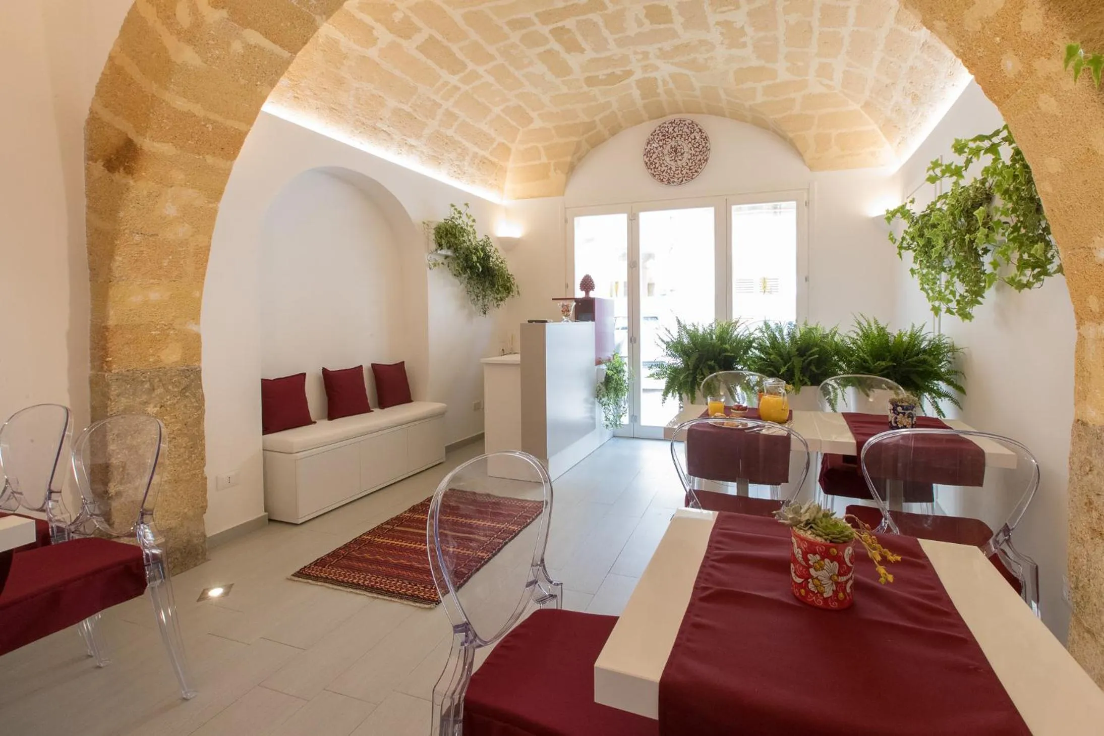 Lobby or reception in B&B MARSALA